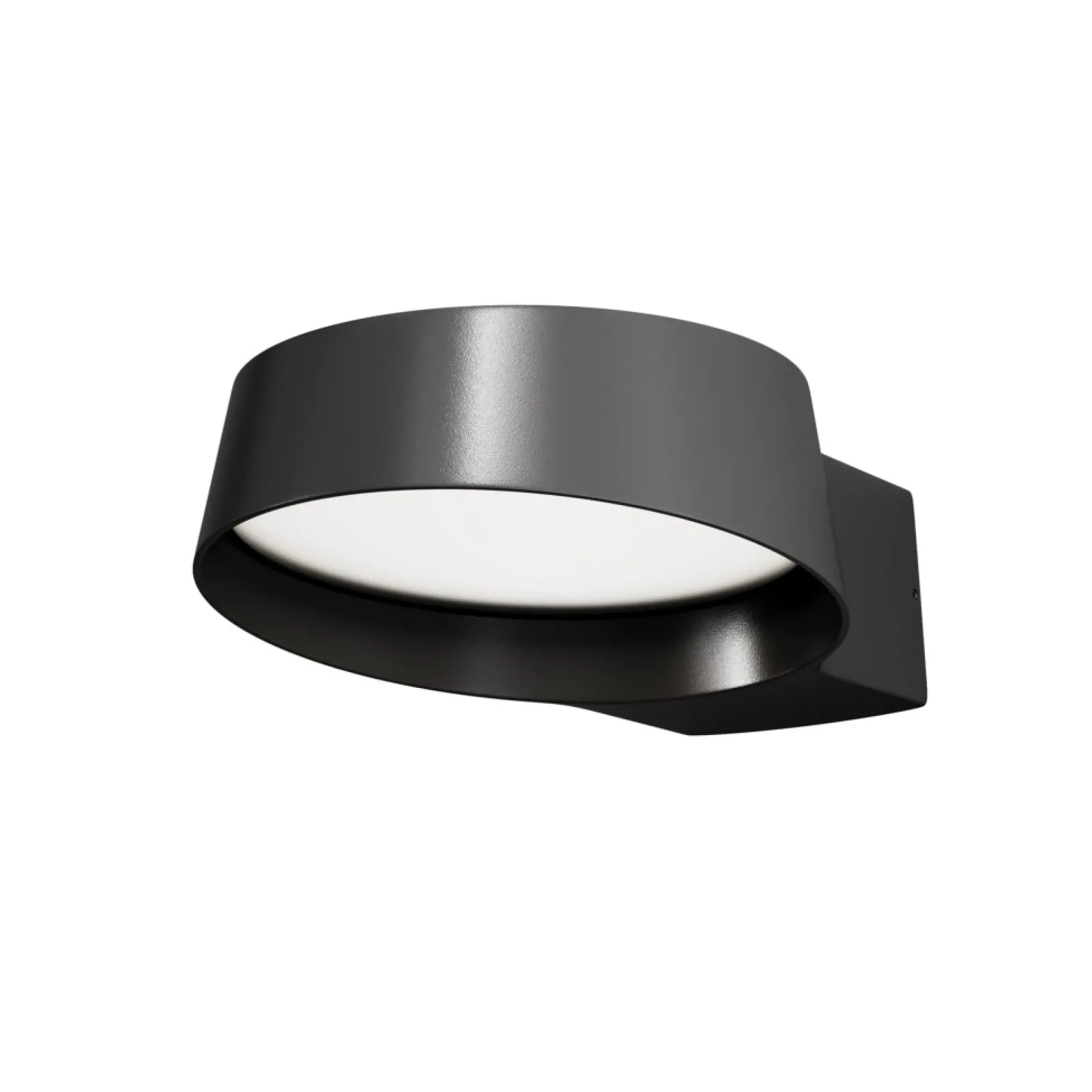 Sklep Kaja Lampa elewacyjna czarna, LED 12W O443WL-L12GF3K z serii SHARE* Kinkiety Ogrodowe