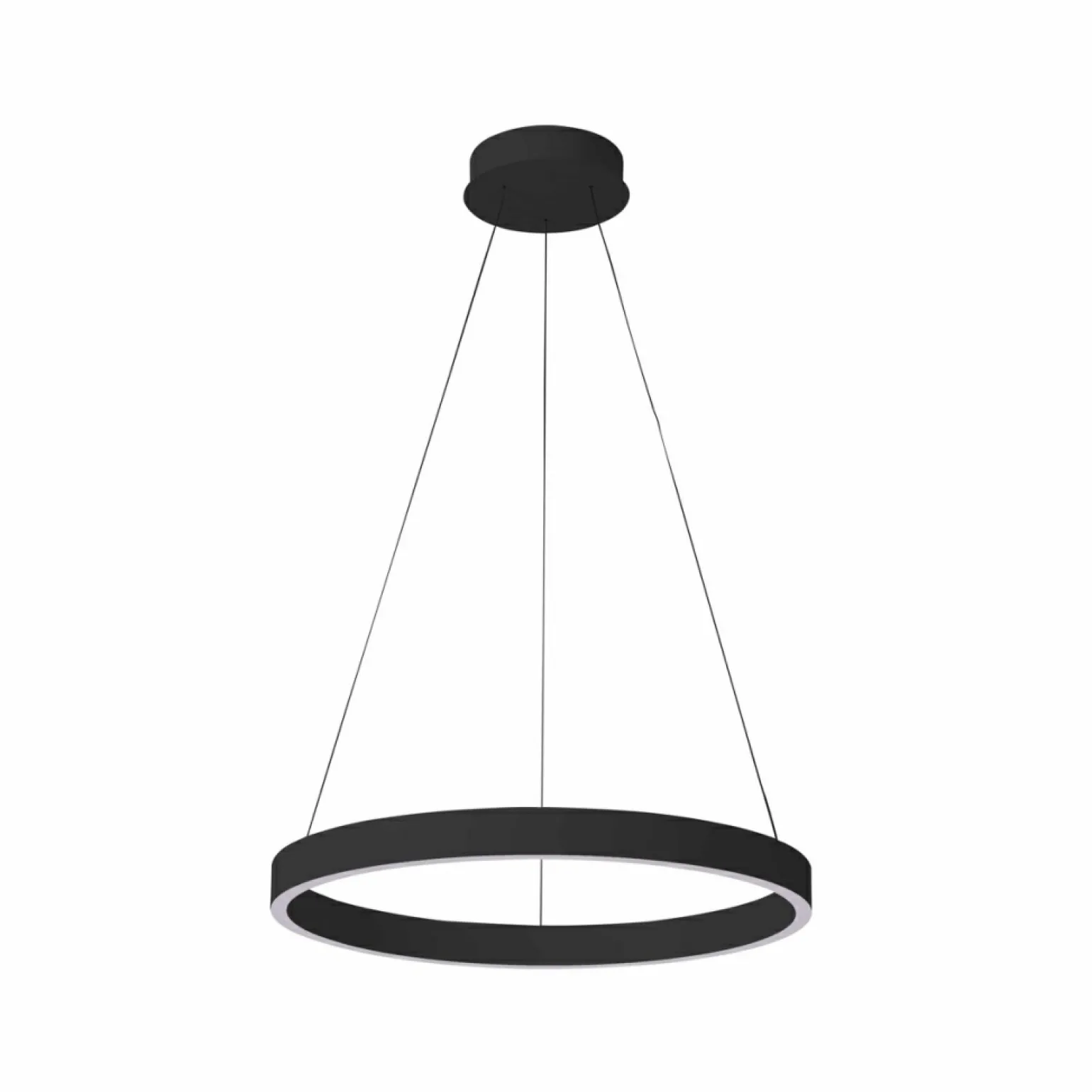 Outlet Lampa LED ⌀60 PND-56215-060RPC-BK-3KS4K-TRDIMM BRASCO DOWN | Kaja Żyrandole Nowoczesne