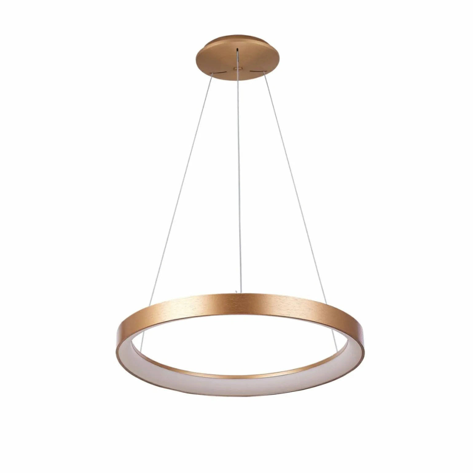 Discount Lampa LED do salonu ⌀58 PND-53675-058RPC-GD-3KS4K-TRDIMM VICO | Kaja Żyrandole Nowoczesne