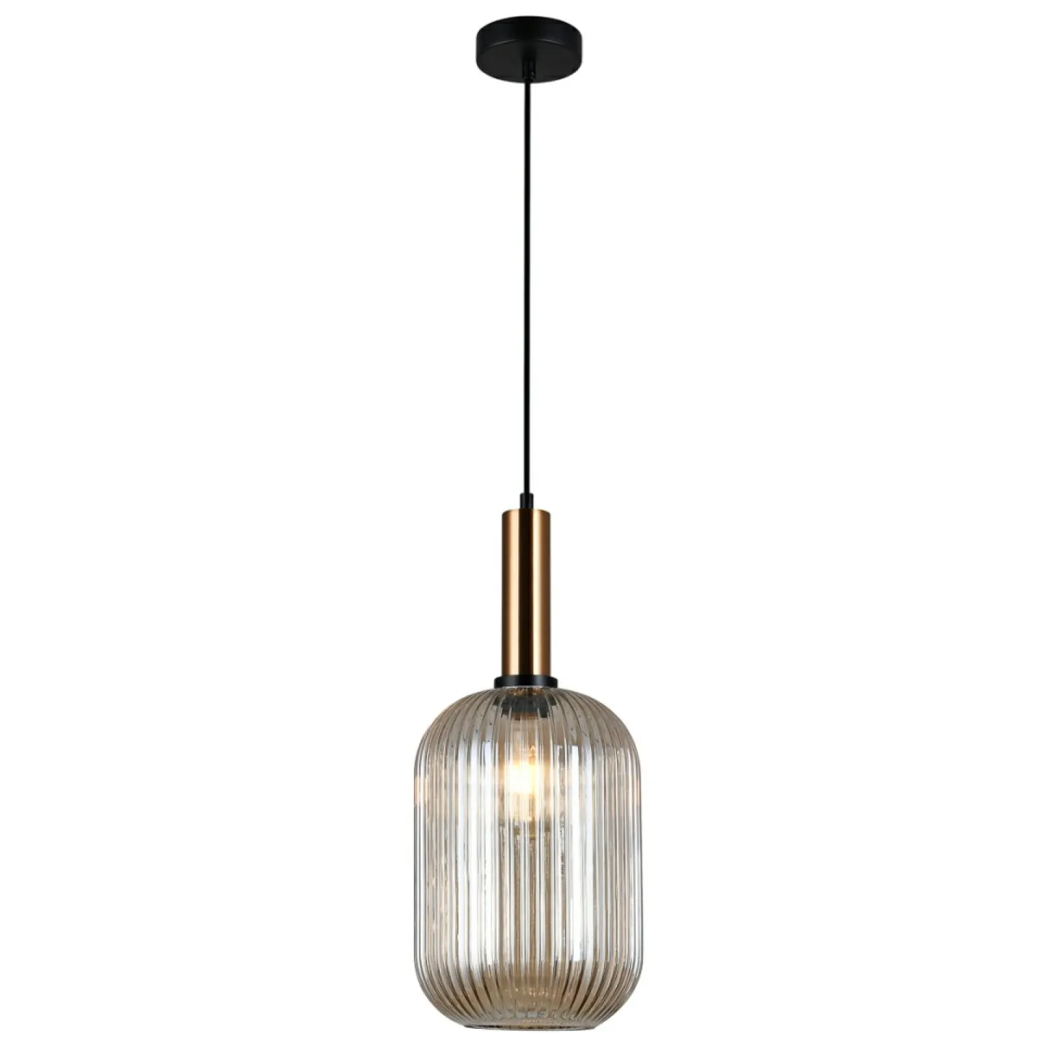 Shop Lampa na regulowanym zwisie PND-5588-1L-BRO+AMB ANTIOLA | Kaja Żyrandole Nowoczesne