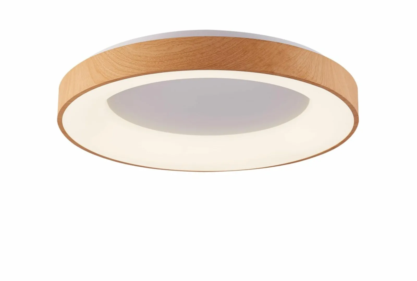 Sklep Kaja Lampa natynkowa do sypialni ⌀80cm z pilotem AZ4997 SANTANA | Kaja* Plafony Nowoczesne | Lampy Led