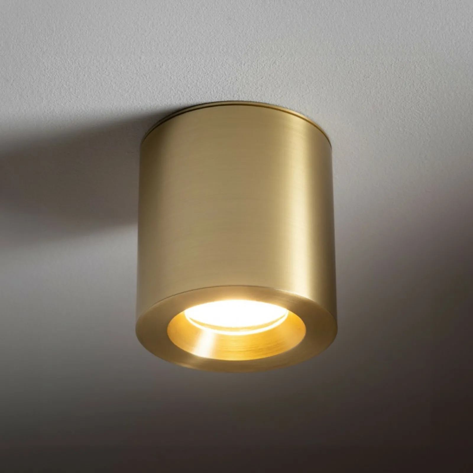 Sklep Kaja Lampa natynkowa na żarówkę GU10 8,5x8,5cm 10716 CEARA | Kaja* Lampy Do Łazienki