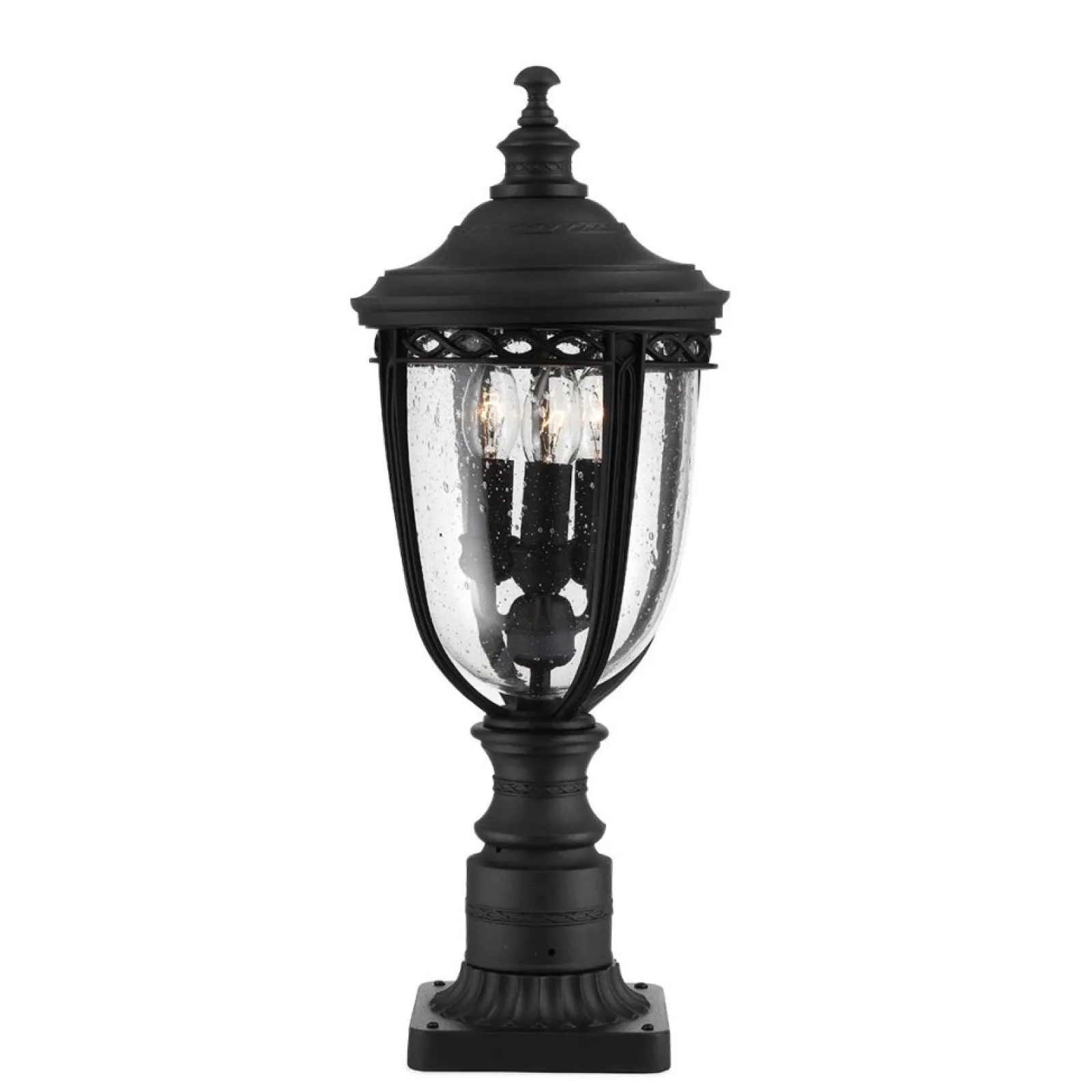 Sklep Kaja Lampa ogrodowa, na 3 żarówki FE-EB3-M-BLK z serii ENGLISH BRIDLE* Lampy Ogrodowe Stojące