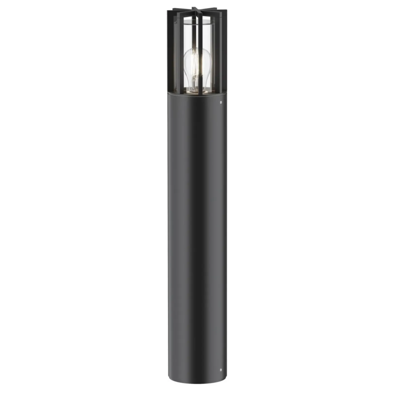 Sklep Kaja Lampa ogrodowa stojąca, czarny kolor O453FL-01GF z serii BARREL* Lampy Ogrodowe Stojące