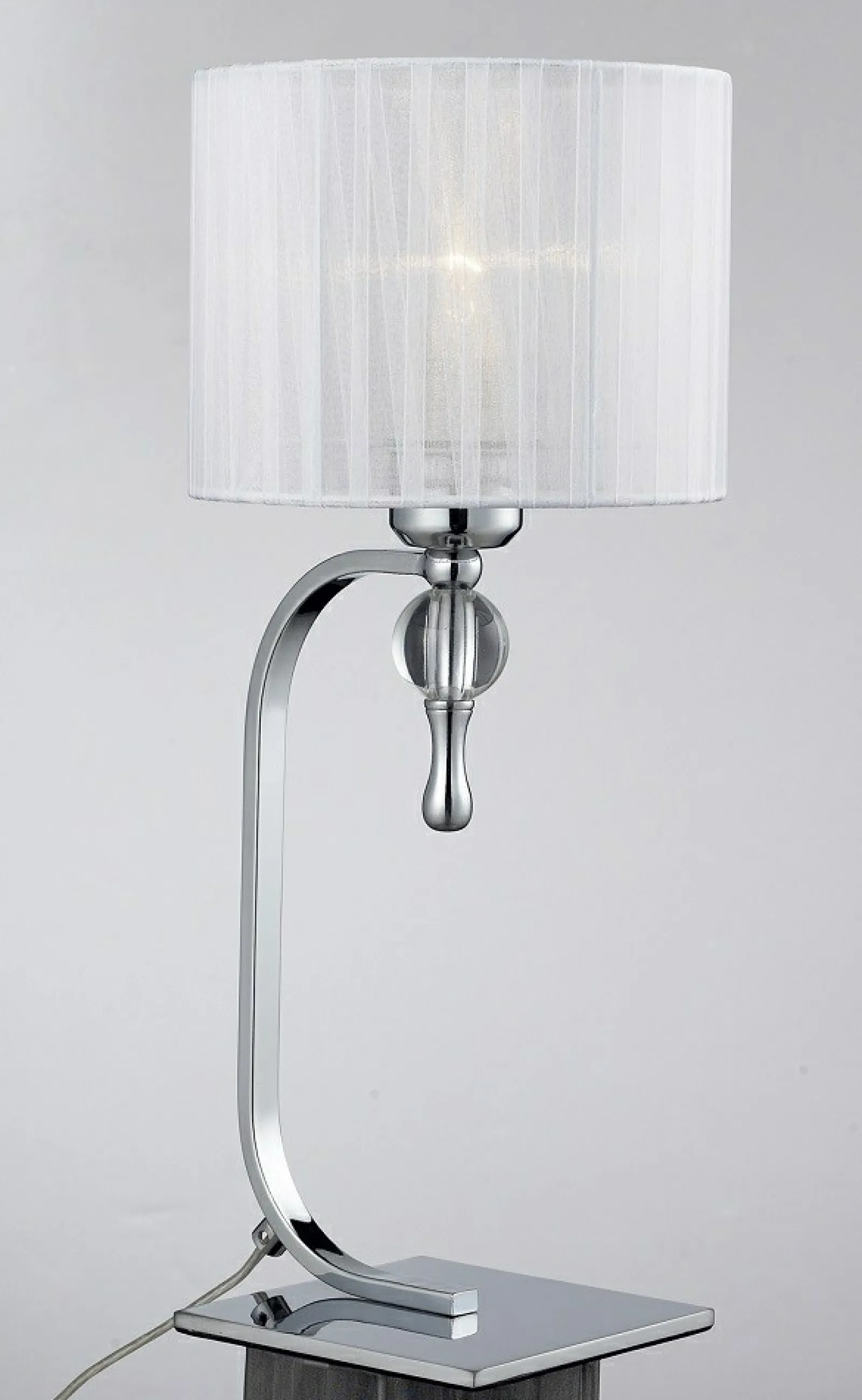 Sklep Kaja Lampa stołowa do eleganckiej sypialni AZ1107 IMPRESS WHITE | Kaja* Nowoczesne Lampki Stołowe