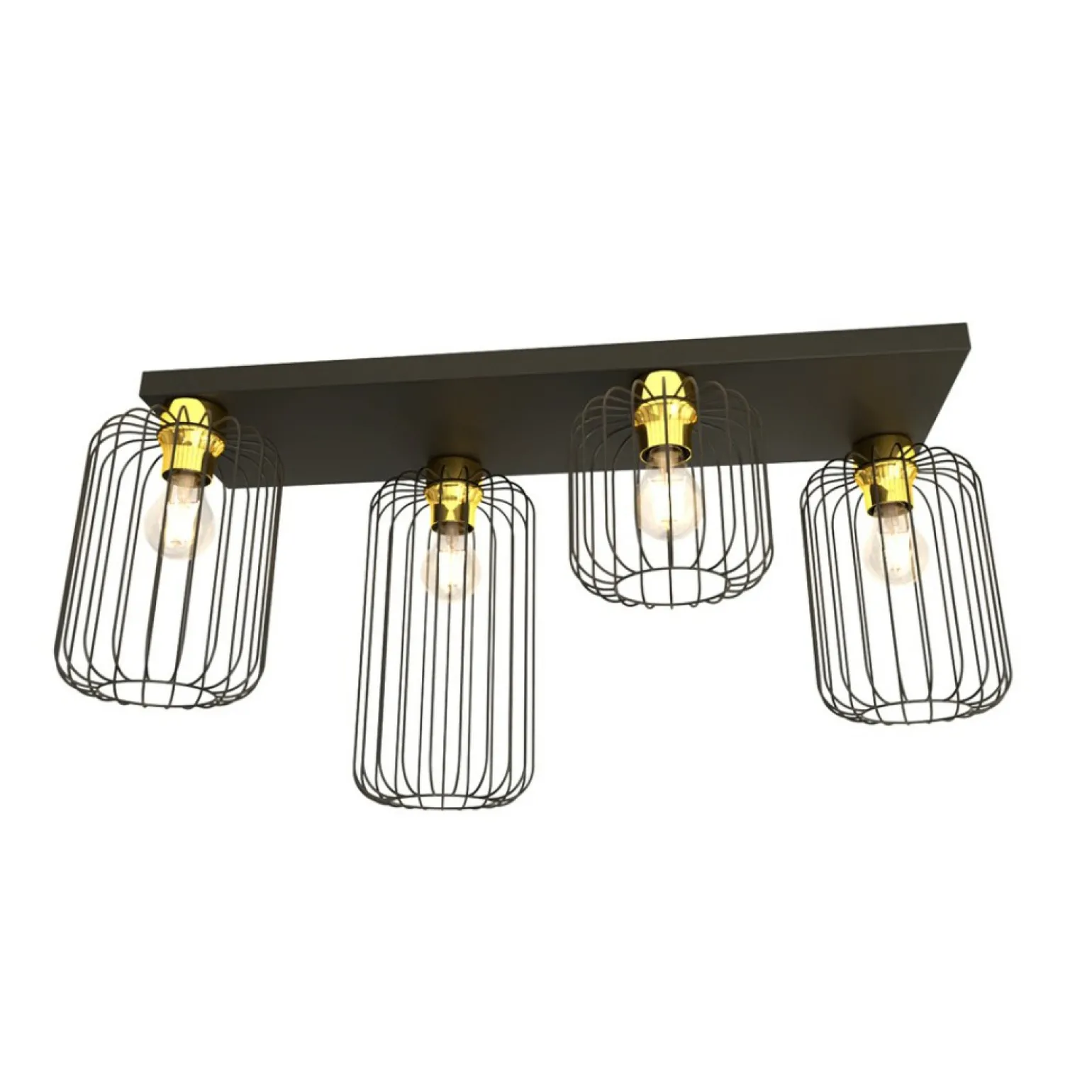 Fashion Lampa sufitowa dająca dużo światła 1366/4 z serii BARN Żyrandole Nowoczesne