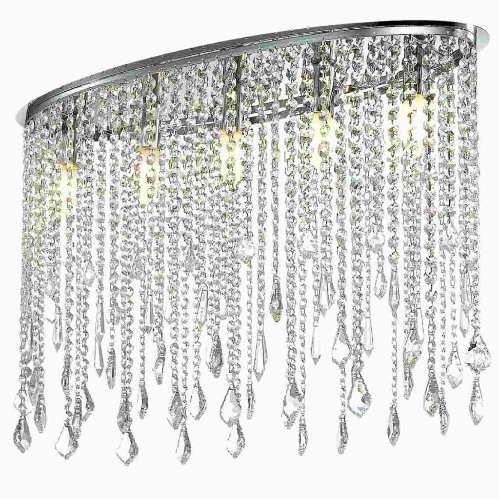 Sklep Kaja Lampa sufitowa glamour z kryształkami MA04928C-005 KAAS | Kaja* Plafony Nowoczesne