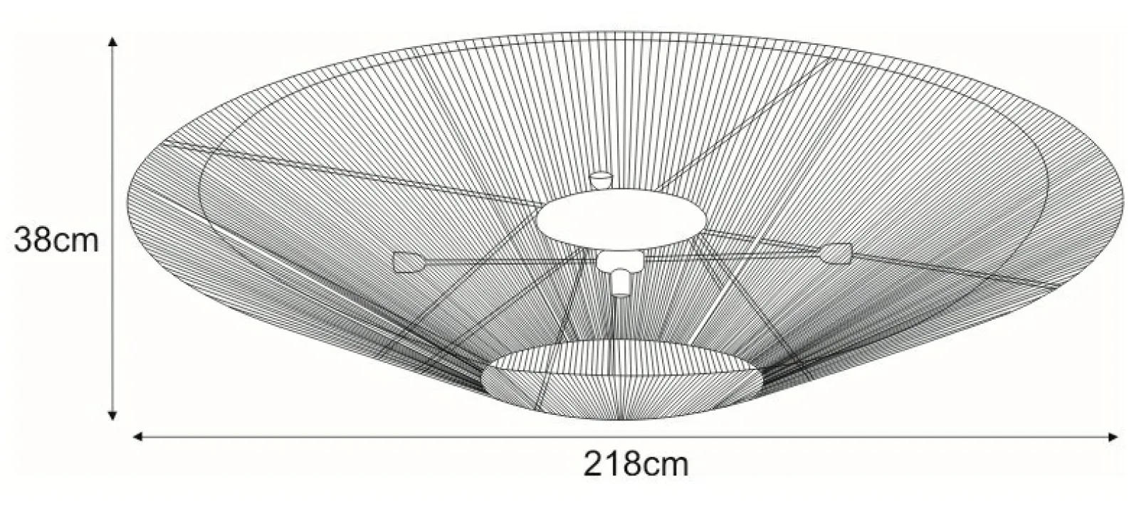 Sklep Kaja Lampa sufitowa KP-04 z serii CORNET* Randole Tradycyjne
