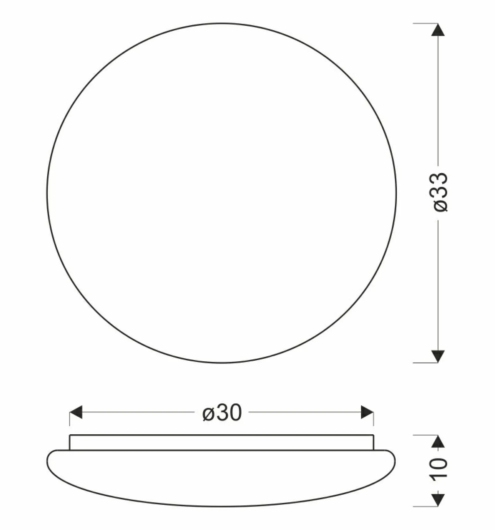 Sklep Kaja Lampa sufitowa LED, neutralne światło ⌀33cm 13-28792 BELINA | Kaja* Plafony Klasyczne | Lampy Led