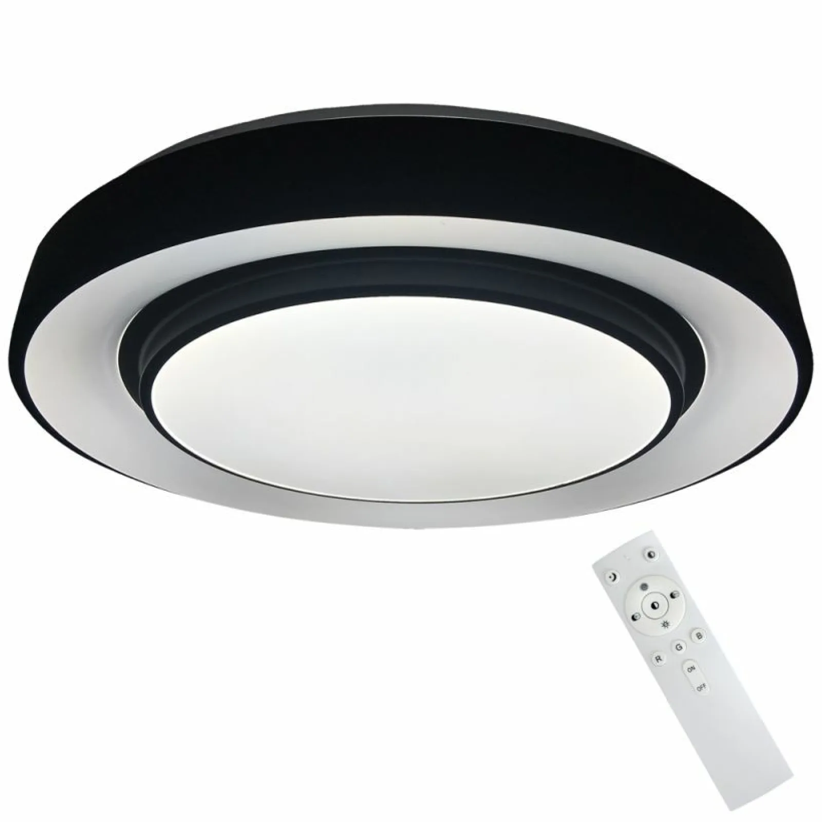 Sklep Kaja Lampa sufitowa LED sterowana pilotem ML6406 NAOMI SMART RGB | Kaja* Plafony Klasyczne | Plafony Nowoczesne