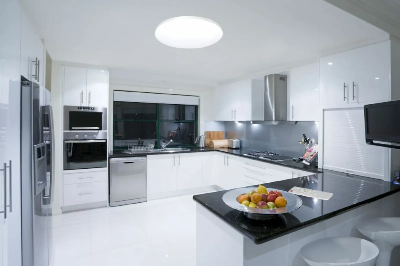 Sklep Kaja Lampa sufitowa LED z pilotem ⌀35cm ML262 SIENA | Kaja Oświetlenie* Plafony Nowoczesne | Lampy Led