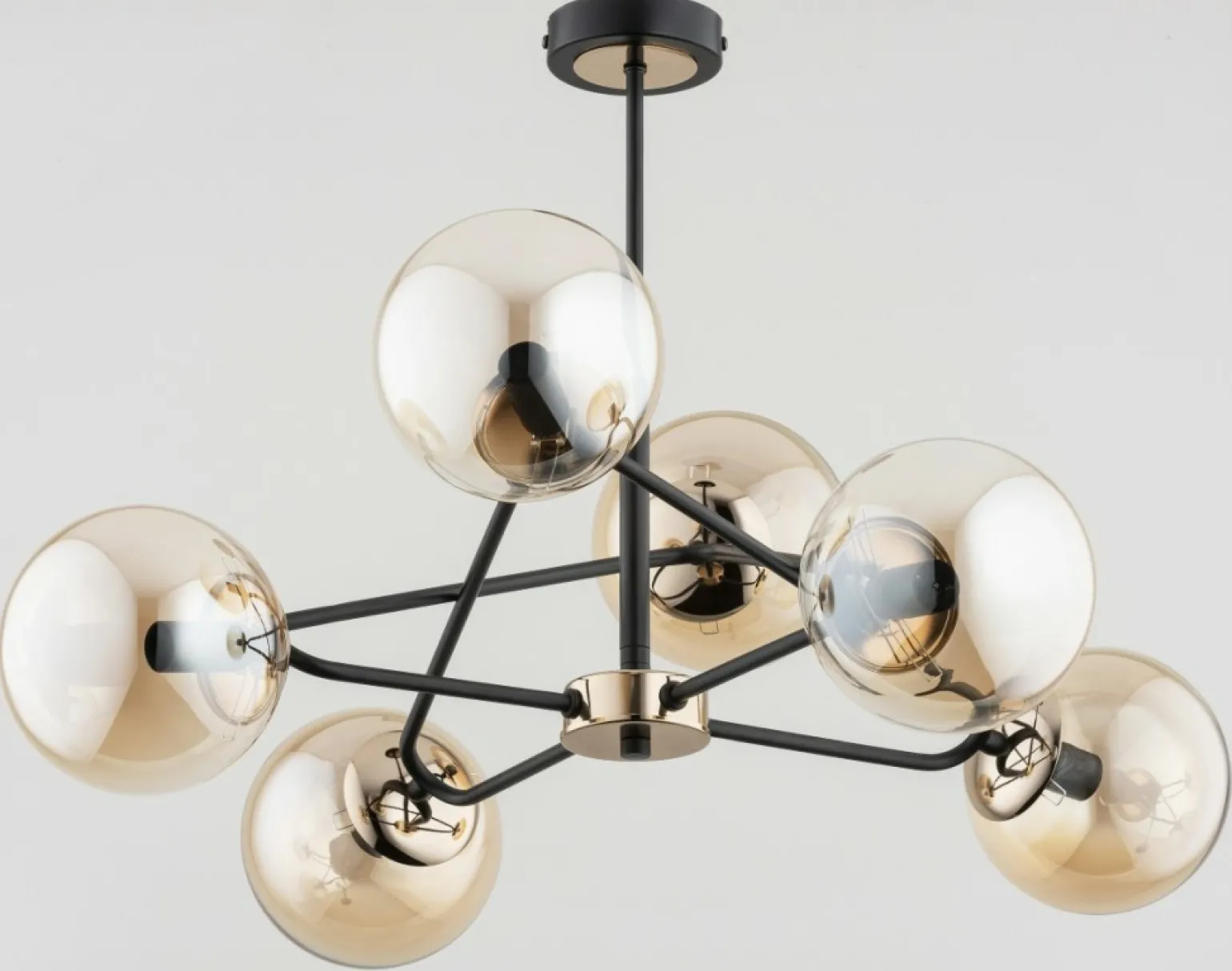 New Lampa sufitowa o molekularnej strukturze AL 63081 | Kaja Żyrandole Nowoczesne
