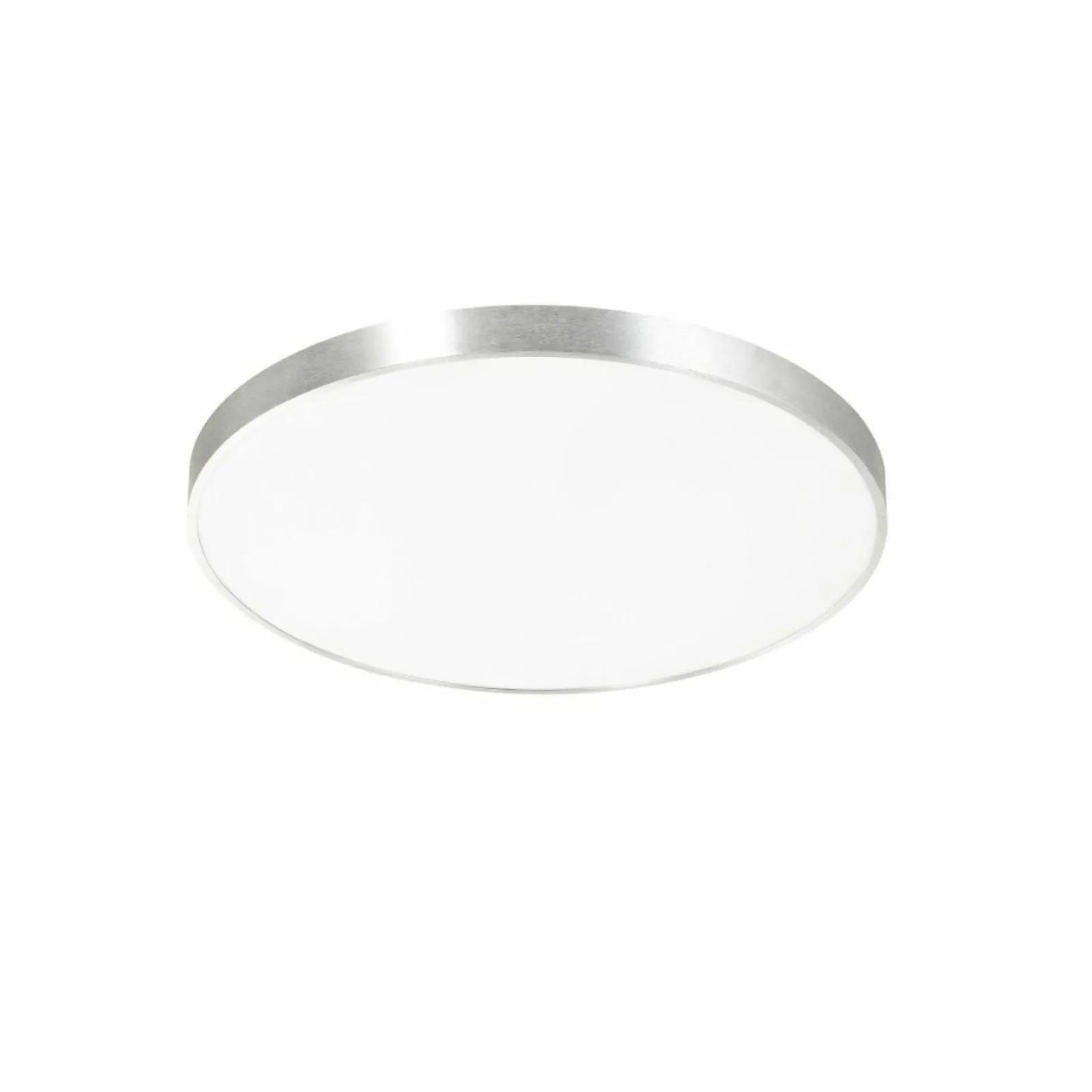 Sklep Kaja Lampa sufitowa srebrna okrągła CL12100008-SL SIERRA | Kaja* Lampy Led | Plafony Nowoczesne