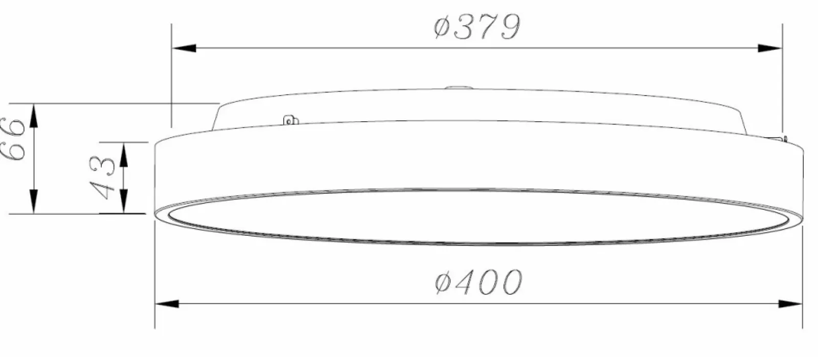 Sklep Kaja Lampa sufitowa srebrna okrągła CL12100008-SL SIERRA | Kaja* Lampy Led | Plafony Nowoczesne