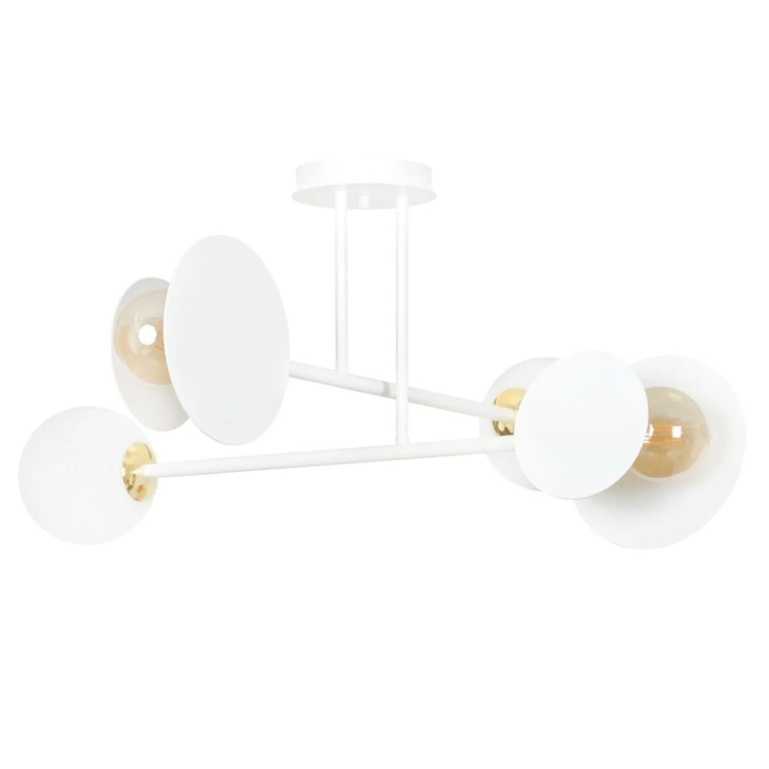 Best Sale Lampa sufitowa w m kolorze na dwie żarówki 613/4 | Kaja Żyrandole Nowoczesne