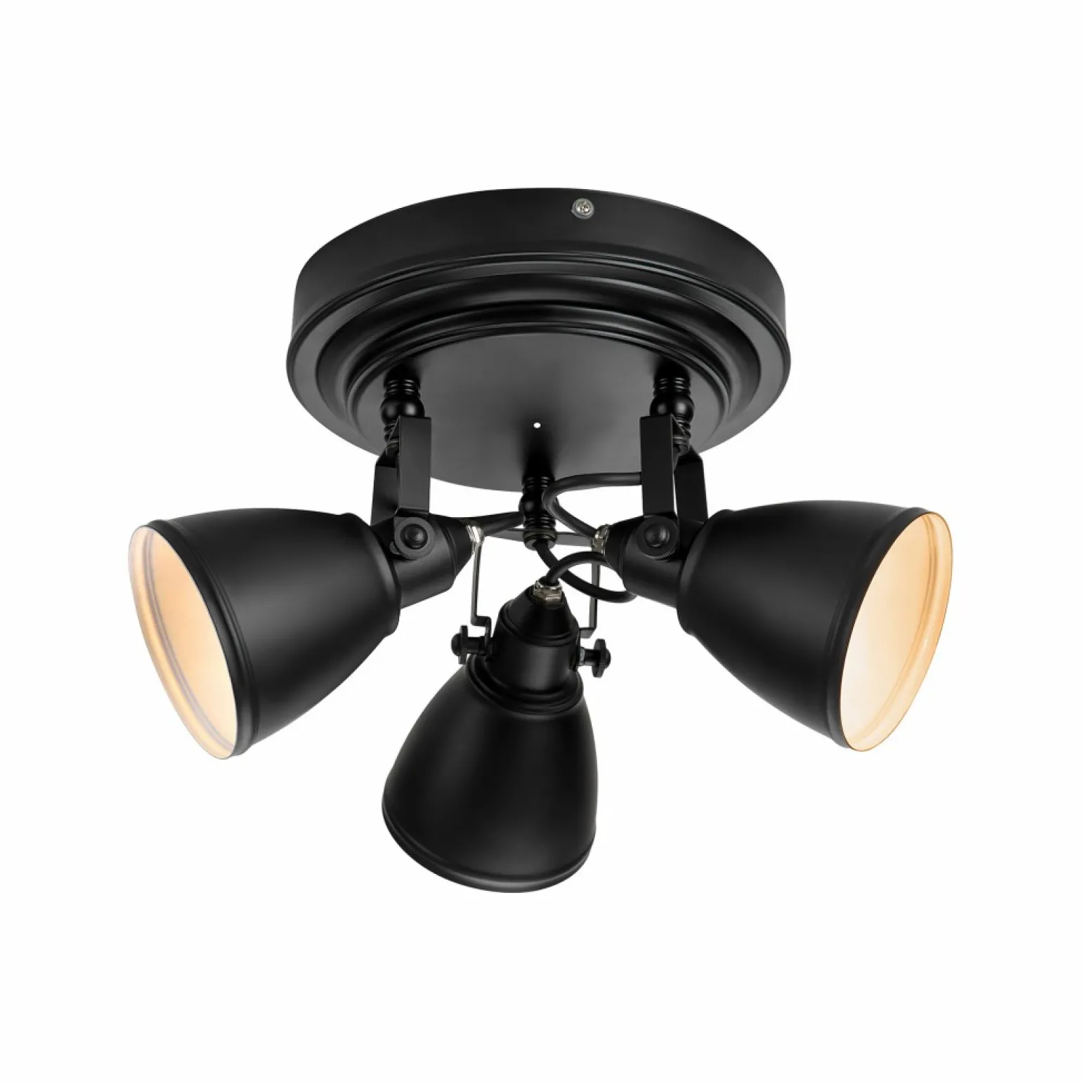 Outlet Lampa sufitowa w czranej oprawie do wnętrza 108081 | Kaja Oświetlenie Żyrandole Nowoczesne