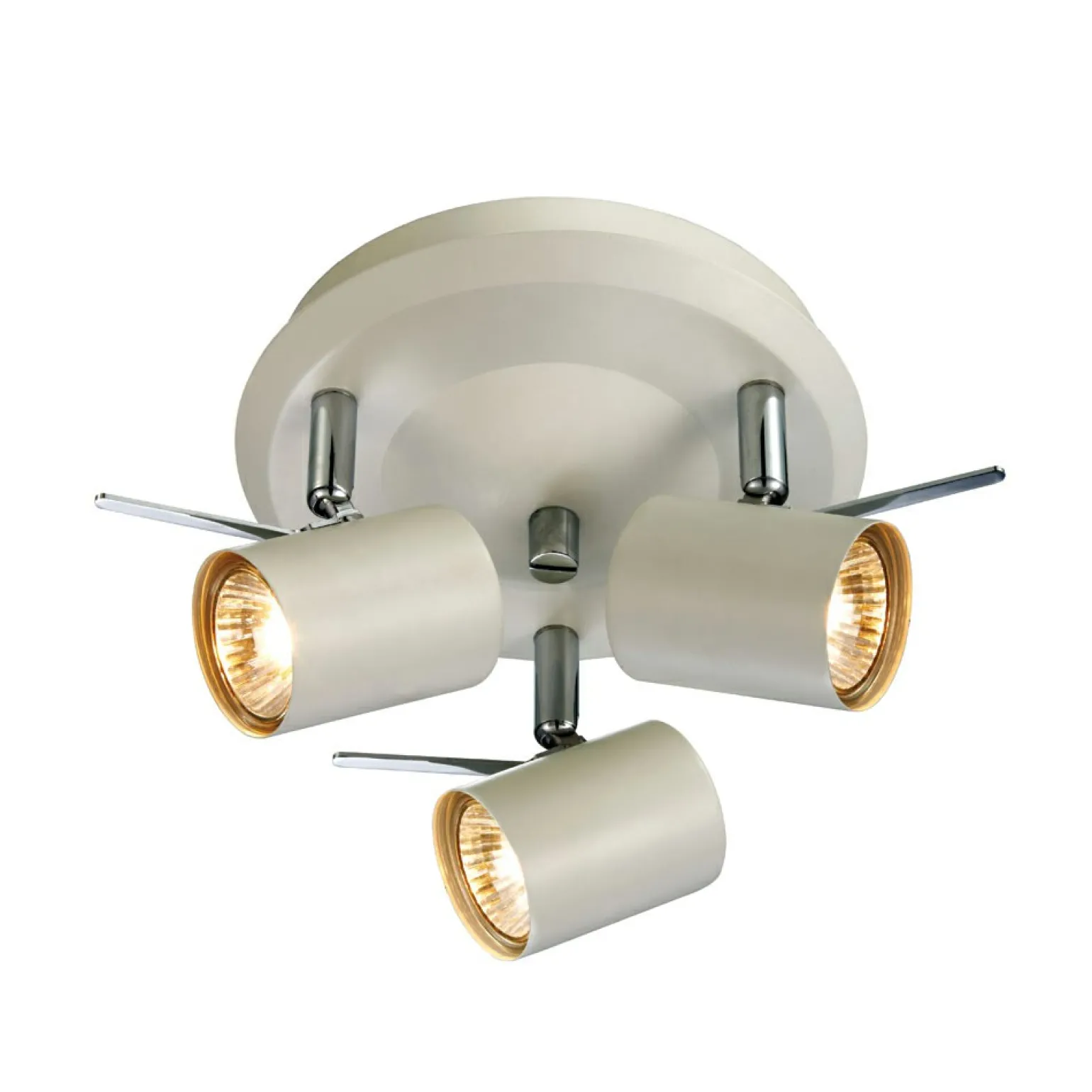 Fashion Lampa sufitowa w kolorze bieli z reflektorami 105485 | Kaja Żyrandole Nowoczesne