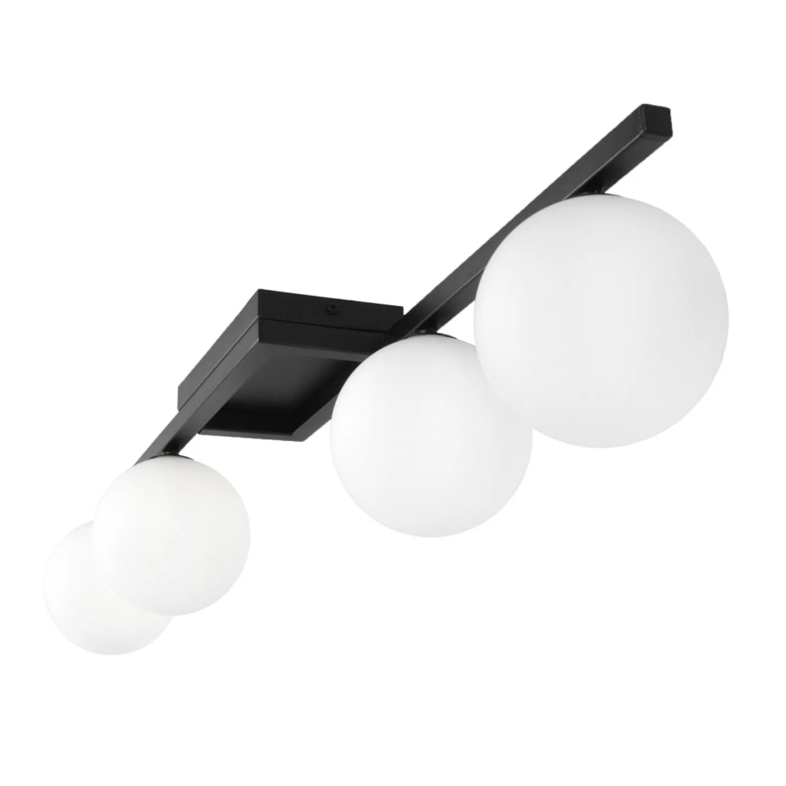 Best Sale Lampa sufitowa w kolorze czerni i bieli, do jadalni K-5460 z serii KORFU Żyrandole Nowoczesne