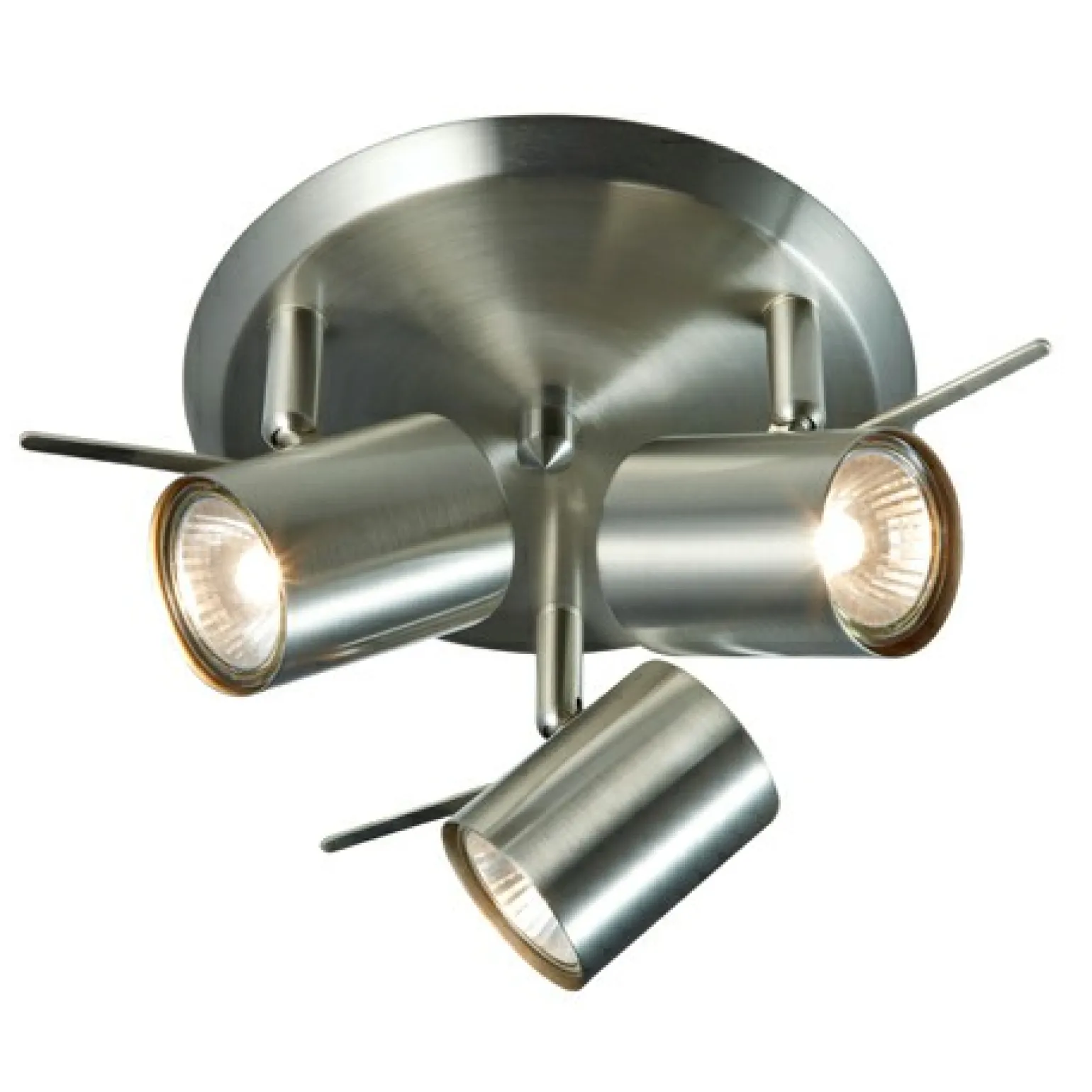 Clearance Lampa sufitowa w kolorze stali z reflektorami 105484 | Kaja Żyrandole Nowoczesne