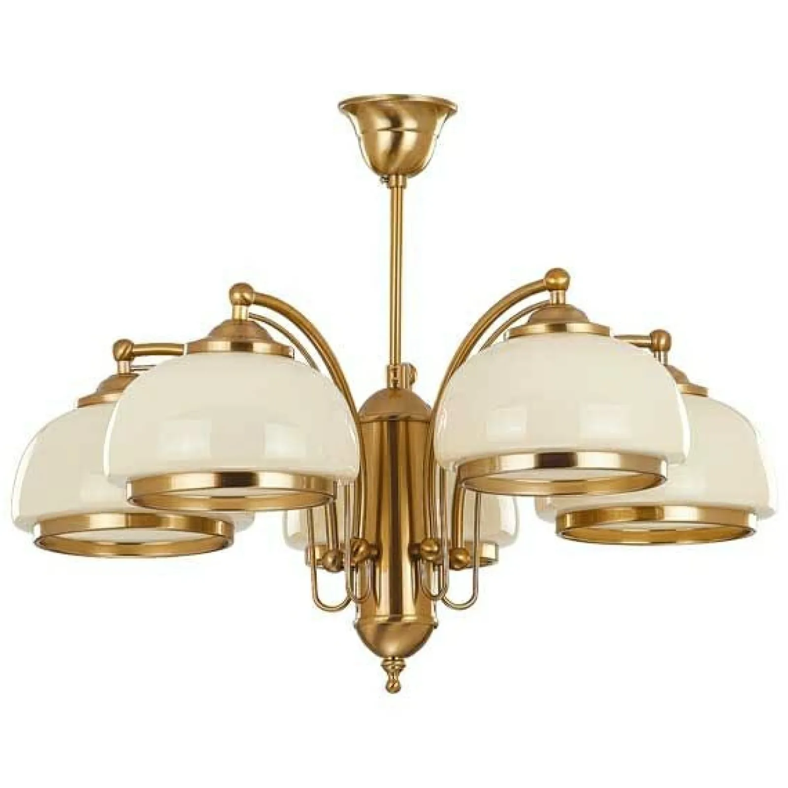 Sklep Kaja Lampa sufitowa w stylu art-deco, złota AL 10445 | Kaja* Randole Tradycyjne