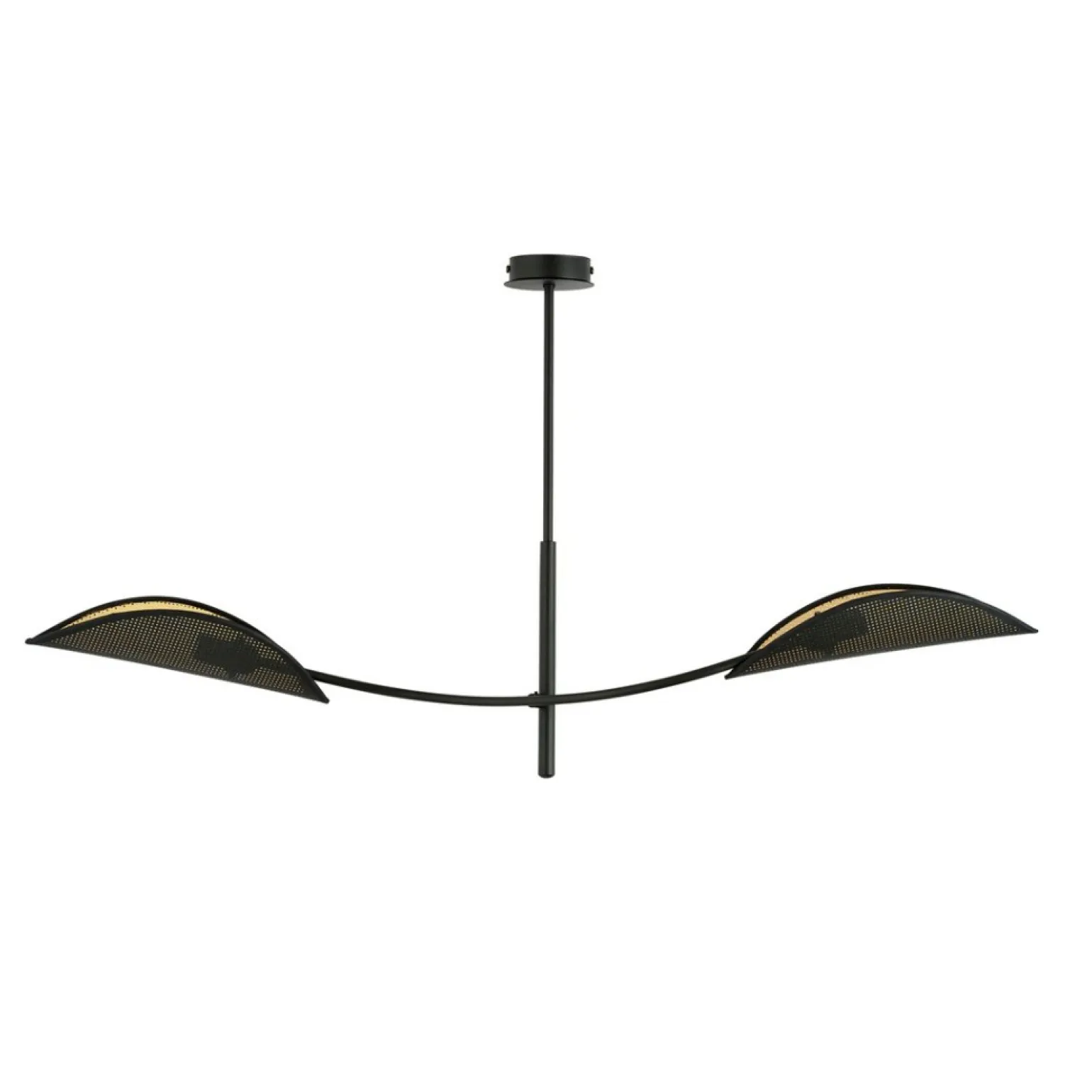 Store Lampa sufitowa z abażurami imitującymi liście 1106/2 LOTUS | Kaja Żyrandole Nowoczesne