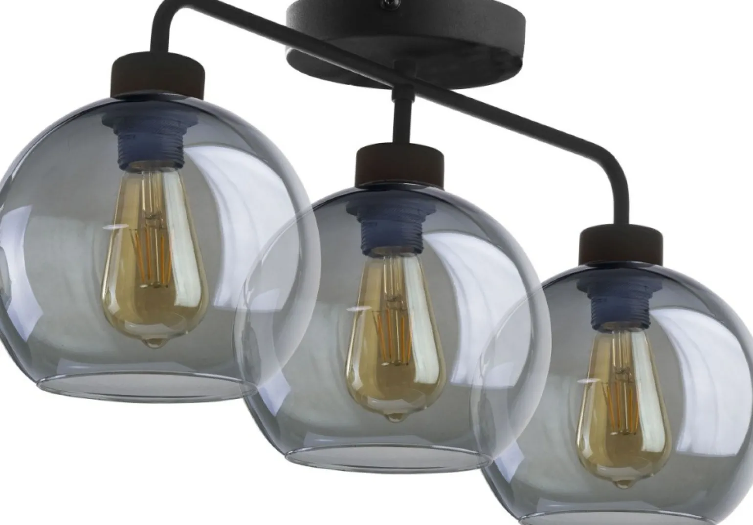 Hot Lampa sufitowa z ciemnymi kloszami, do korytarza TK 4020 z serii BA Żyrandole Nowoczesne
