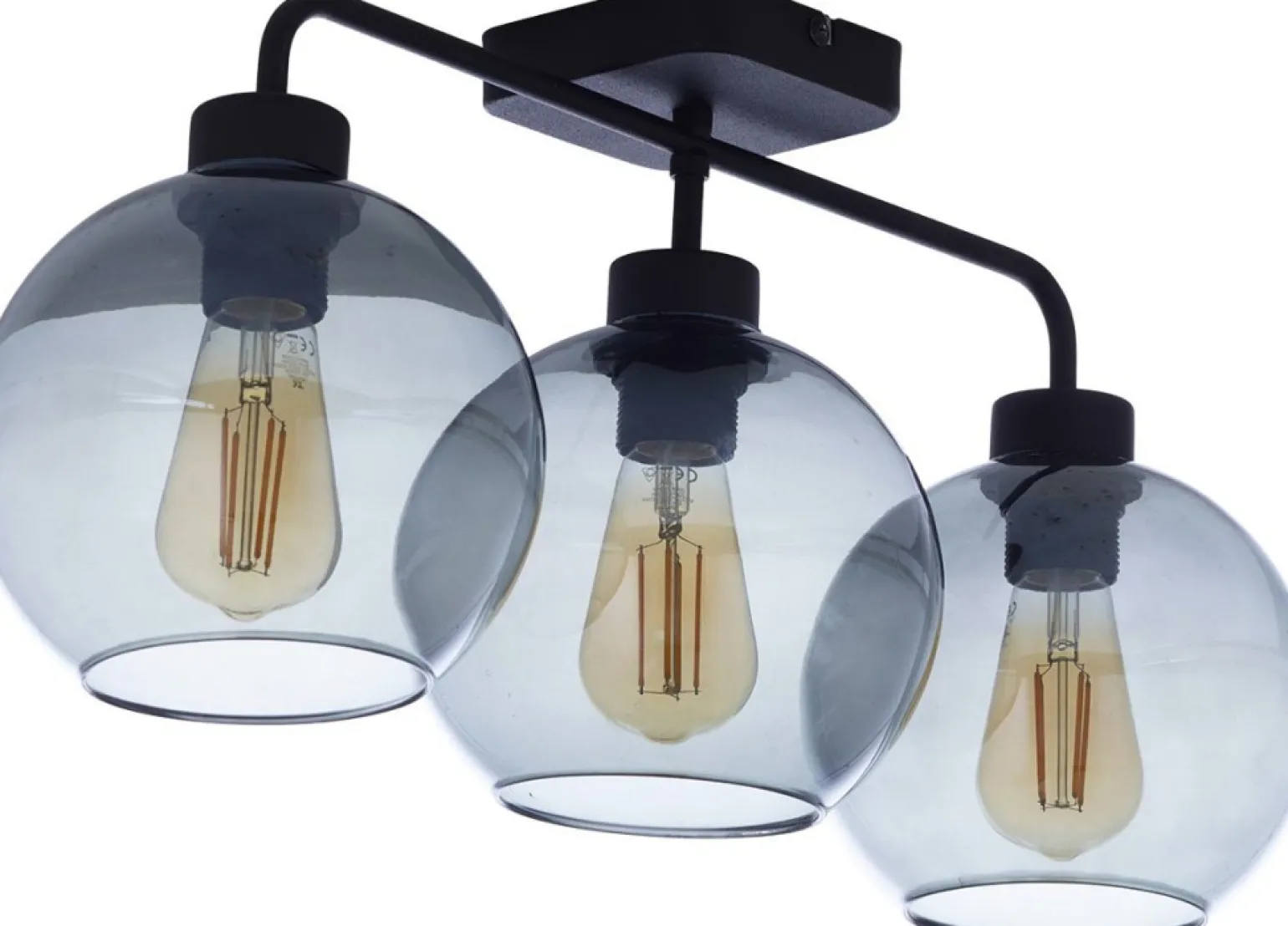 Hot Lampa sufitowa z ciemnymi kloszami, do korytarza TK 4020 z serii BA Żyrandole Nowoczesne