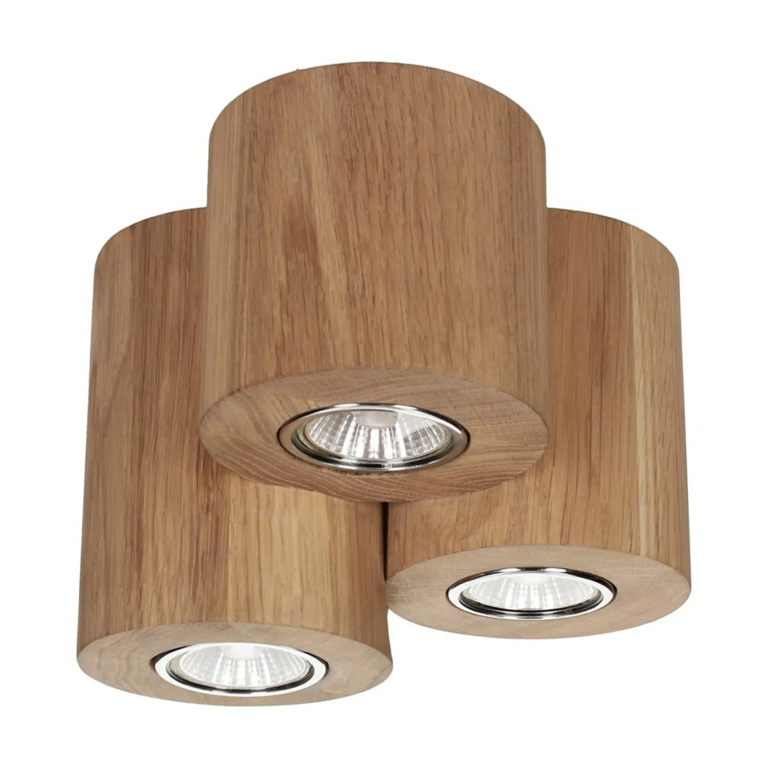 Sale Lampa sufitowa z drewnianymi tubami GU10 2566374 WOODDREAM | Kaja Żyrandole Nowoczesne