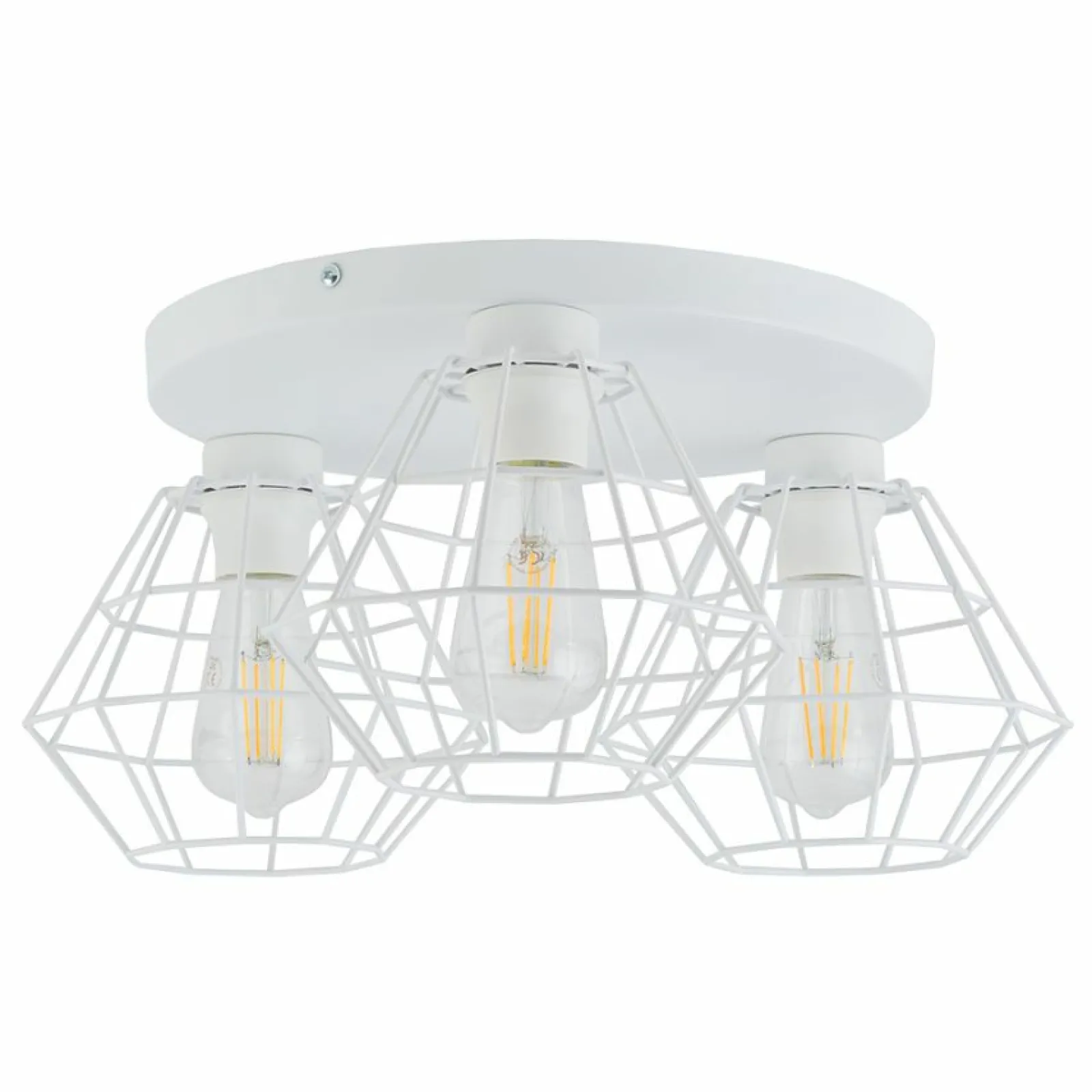 Sklep Kaja Lampa sufitowa z drucianymi kloszami TK 6214 z serii DIAMOND NEW* Plafony Nowoczesne