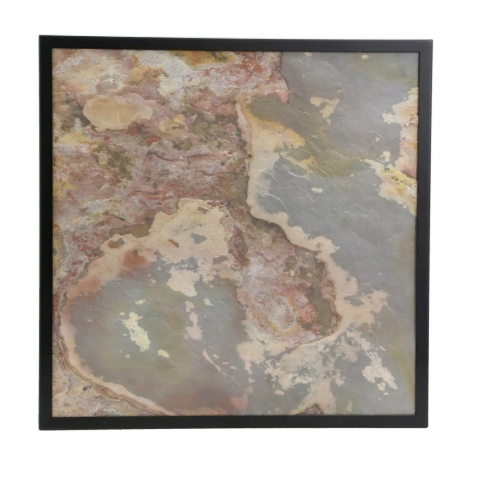 Sklep Kaja Lampa sufitowa z motywem skały 39x39cm 10-17079 LUXAN | Kaja* Plafony Nowoczesne | Lampy Led