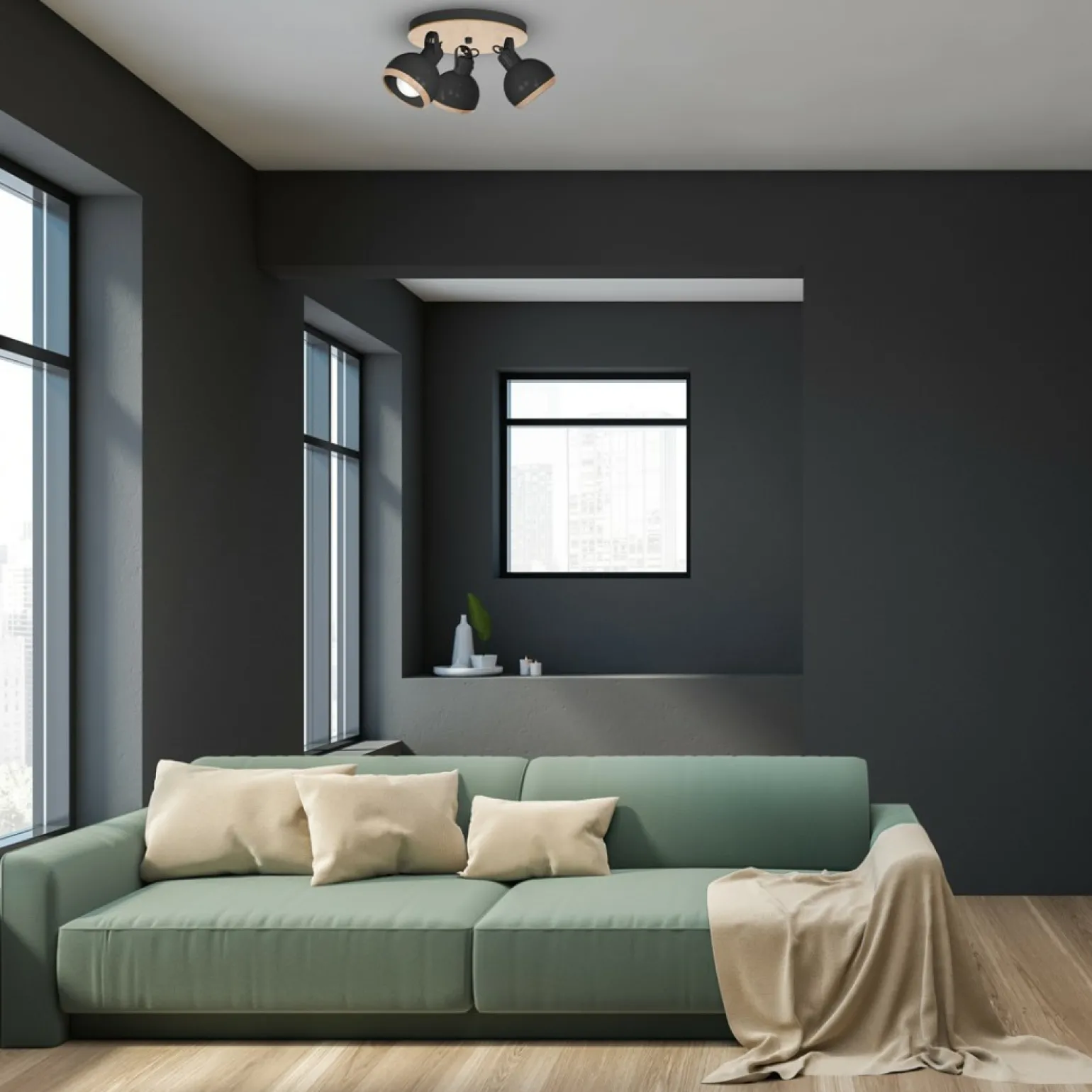 Best Sale Lampa sufitowa z regulowanym kątem świecenia MLP8659 z serii OVAL | Kaja Oświetl Żyrandole Nowoczesne