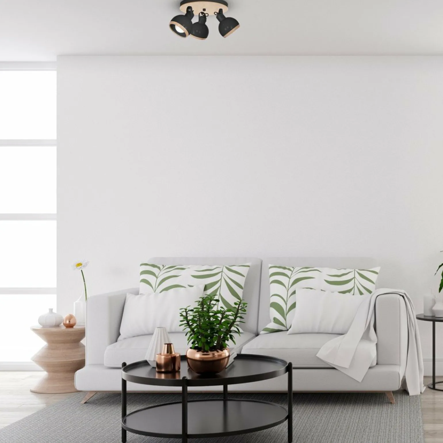 Best Sale Lampa sufitowa z regulowanym kątem świecenia MLP8659 z serii OVAL | Kaja Oświetl Żyrandole Nowoczesne