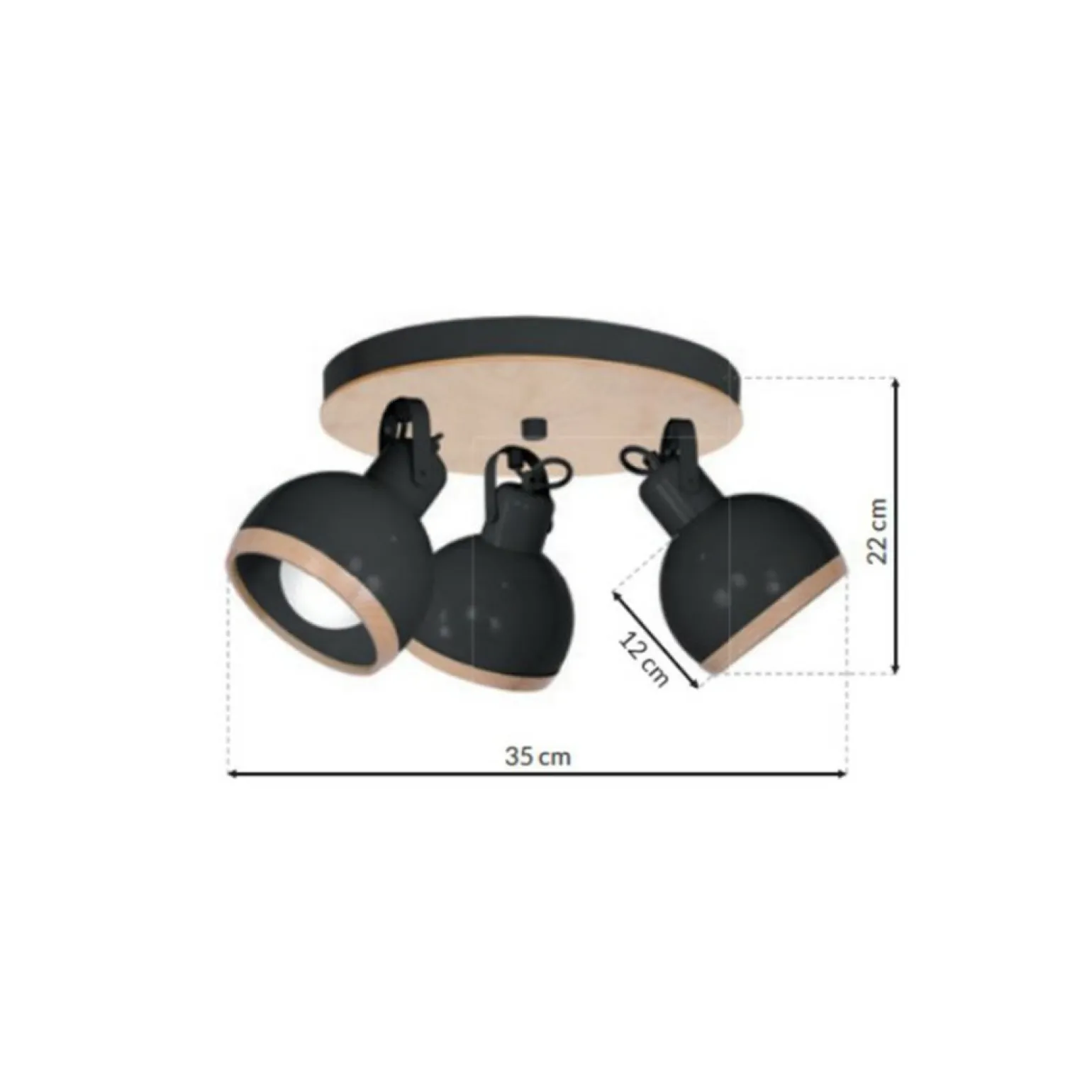 Best Sale Lampa sufitowa z regulowanym kątem świecenia MLP8659 z serii OVAL | Kaja Oświetl Żyrandole Nowoczesne
