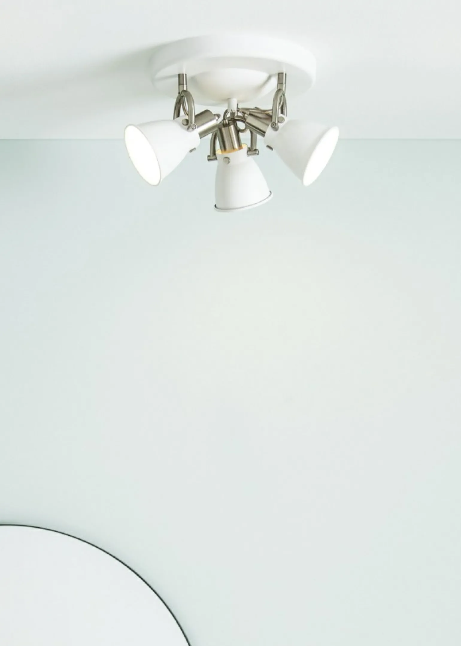Fashion Lampa sufitowa z trzema białymi kloszami 107855 | Kaja Oświetlenie Żyrandole Nowoczesne