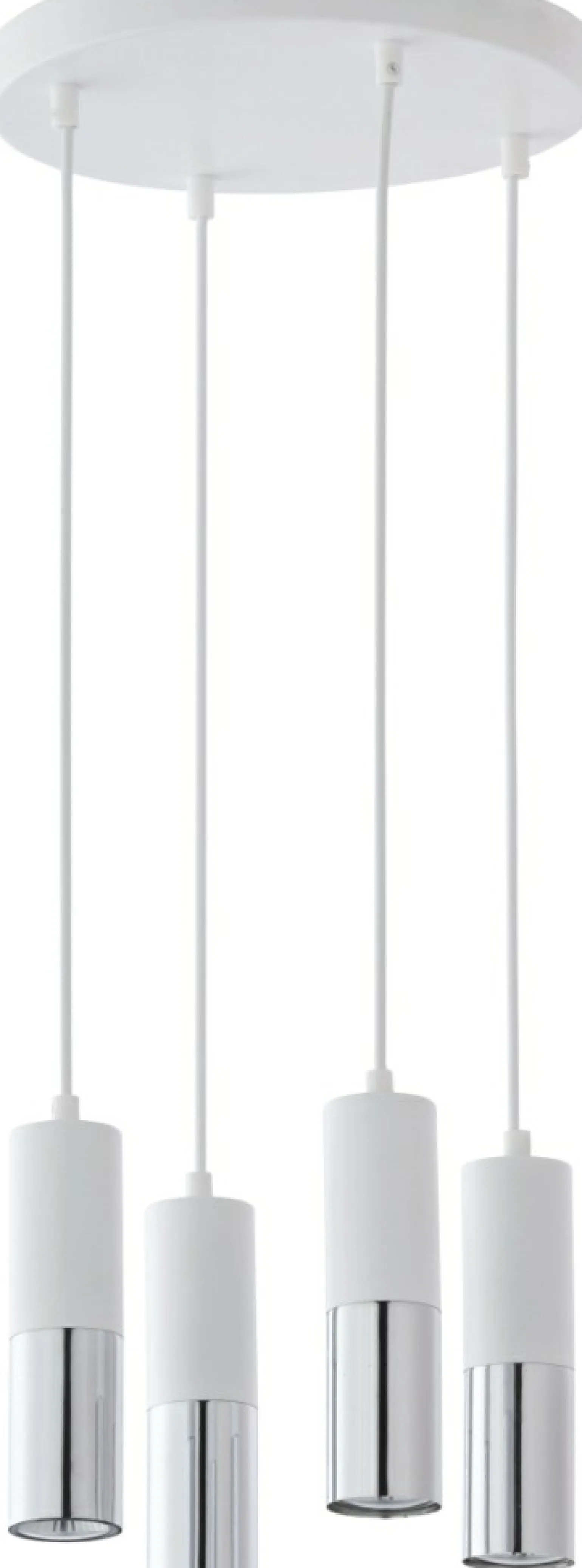Cheap Lampa sufitowa z wiszącymi tubami TK 4354 ELIT WHITE | Kaja Żyrandole Nowoczesne