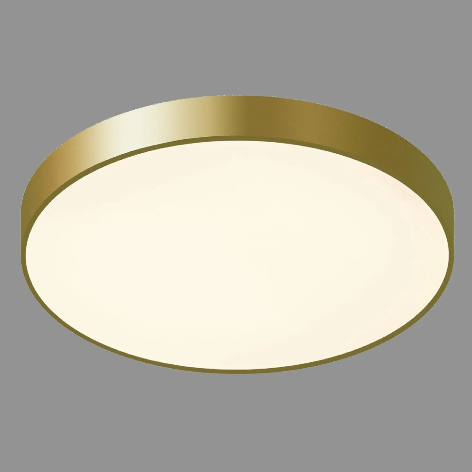 Sklep Kaja Lampa sufitowa ze złotą ramką 5361-860RC-GD-3 ORBITAL | Kaja* Lampy Led | Plafony Nowoczesne