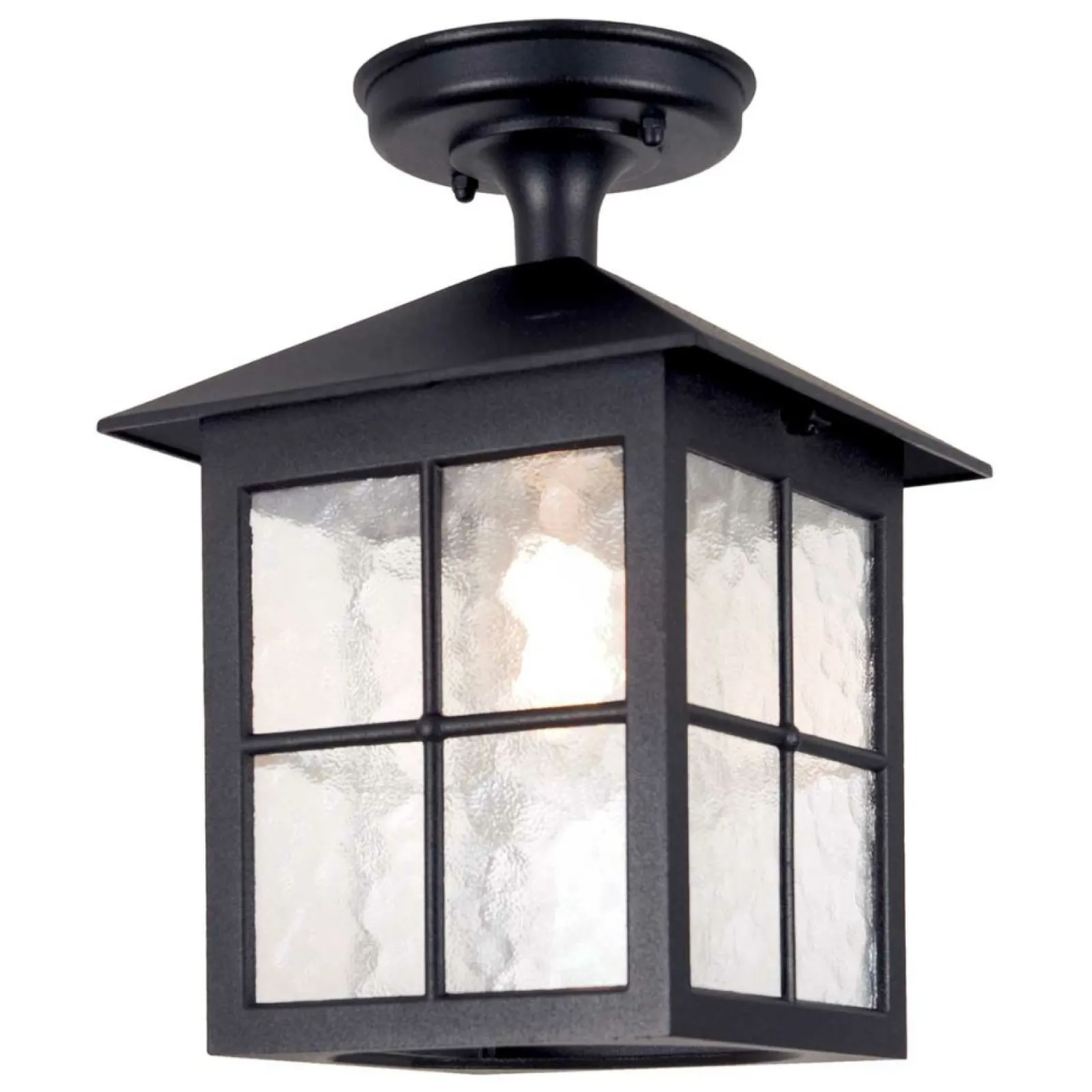 Sklep Kaja Lampa sufitowa, zewnętrzna, czarna BL18A-BLACK z serii WINCHESTER* Plafony Zewnętrzne