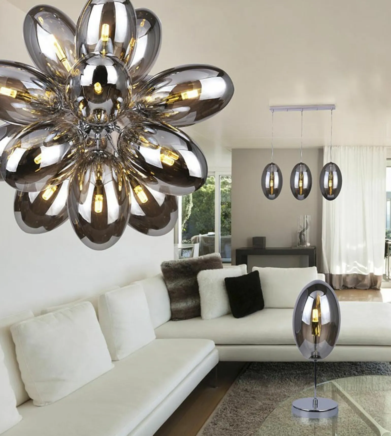 Outlet Lampa wisząca AZ2155 - Diana 16 - AZZARDO Żyrandole Nowoczesne