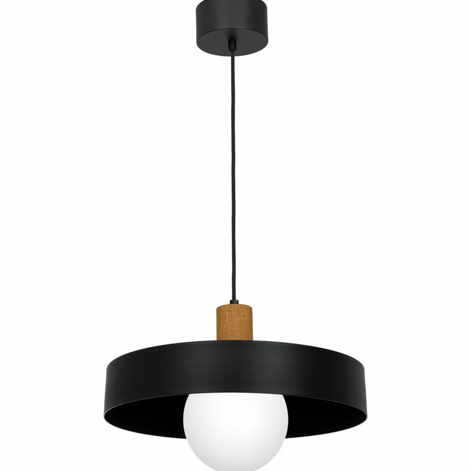 Best Sale Lampa wisząca czarno-biała, do salonu LX 4050 z serii CANAN | Kaja Żyrandole Nowoczesne