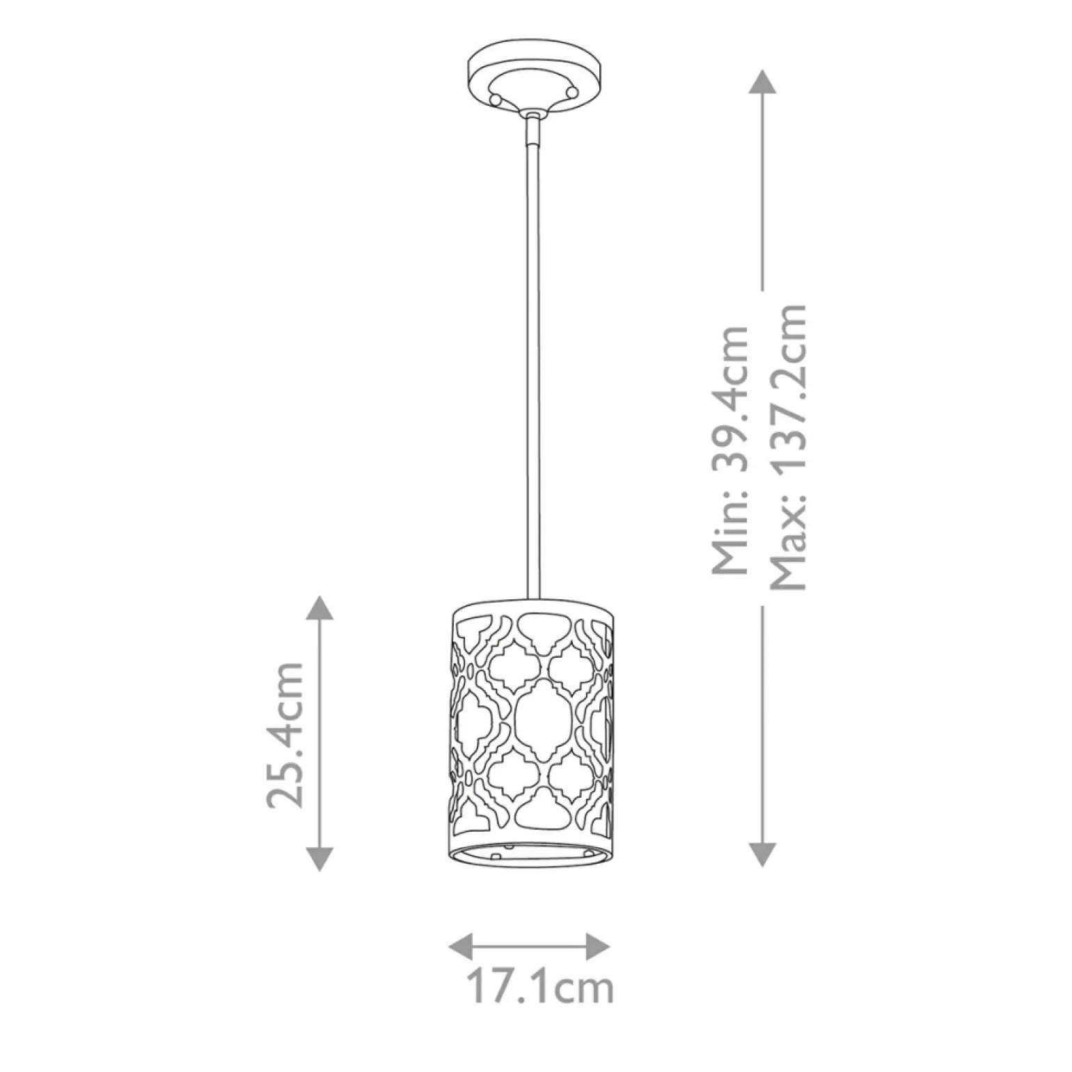 Cheap Lampa wisząca, dekoracyjna tuba GN-ARABELLA-MP z serii ARABELLA Żyrandole Nowoczesne