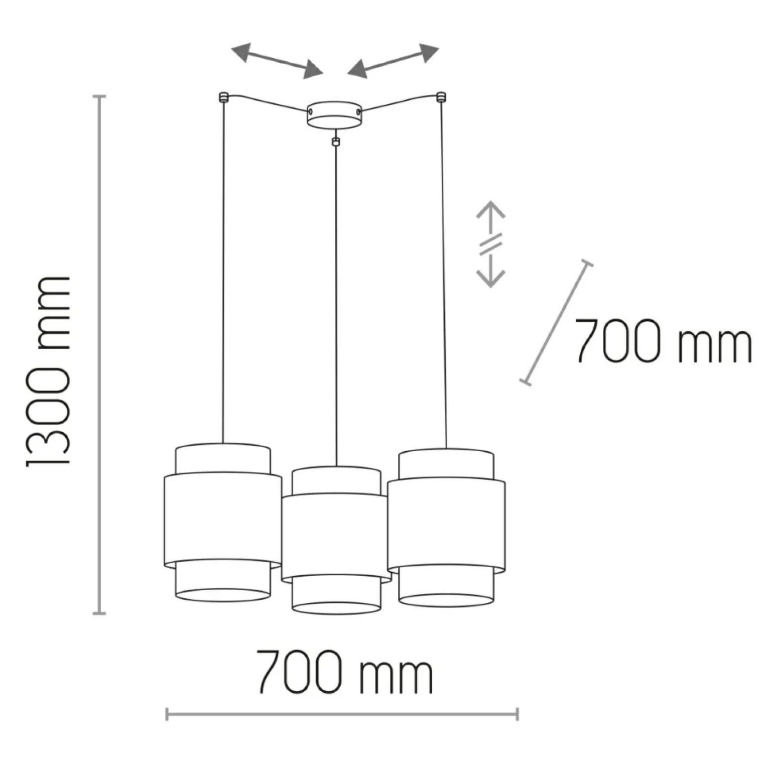 Cheap Lampa wisząca do rustykalnego salonu TK 6549 BOHO | Kaja Oświetlenie Żyrandole Nowoczesne