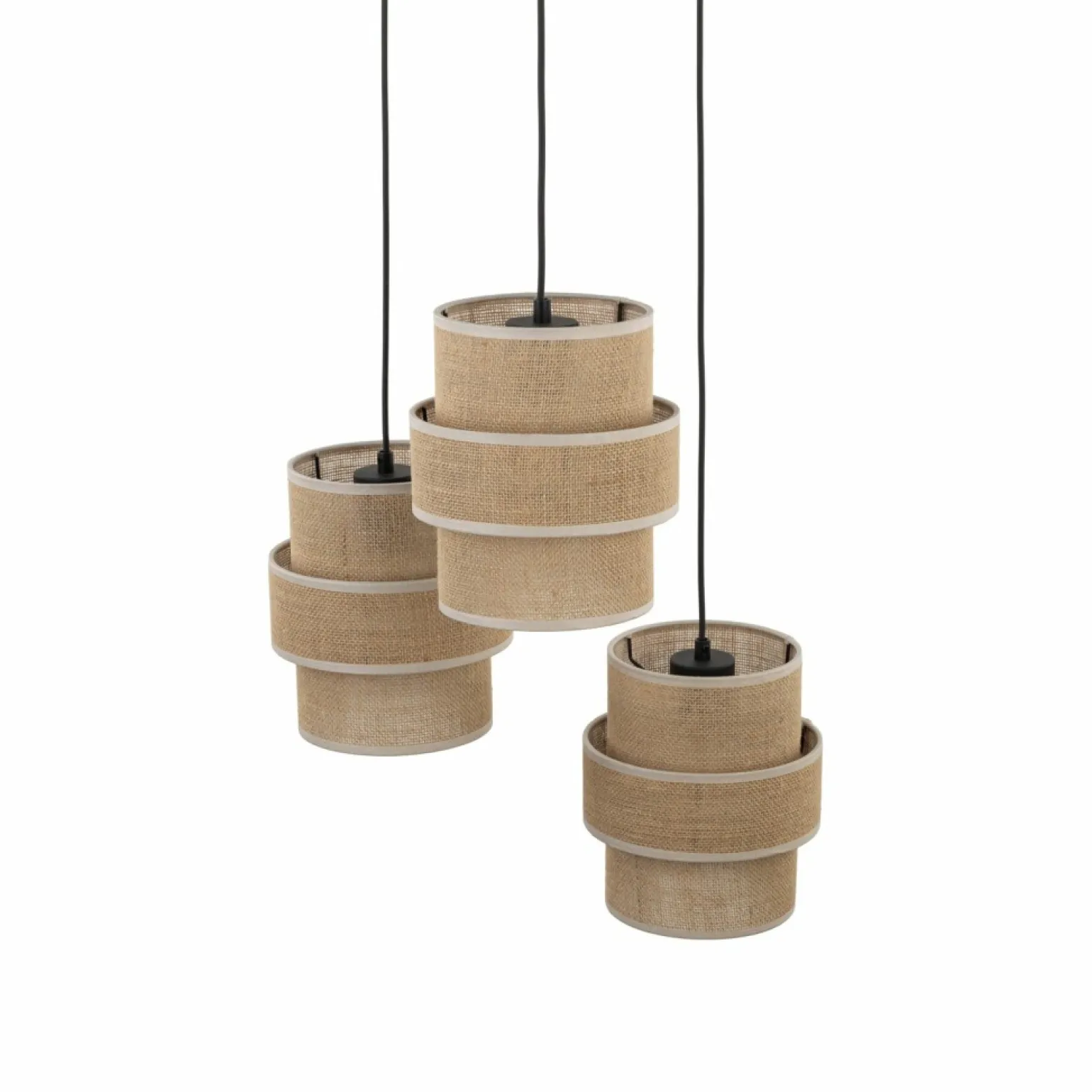 Outlet Lampa wisząca do sypialni w stylu boho TK 6098 CALISTO JUTA | Kaja Żyrandole Nowoczesne