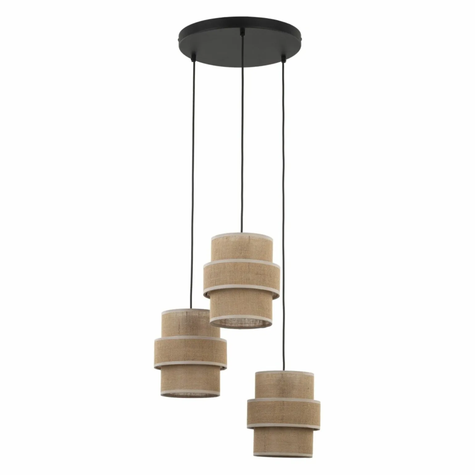 Outlet Lampa wisząca do sypialni w stylu boho TK 6098 CALISTO JUTA | Kaja Żyrandole Nowoczesne