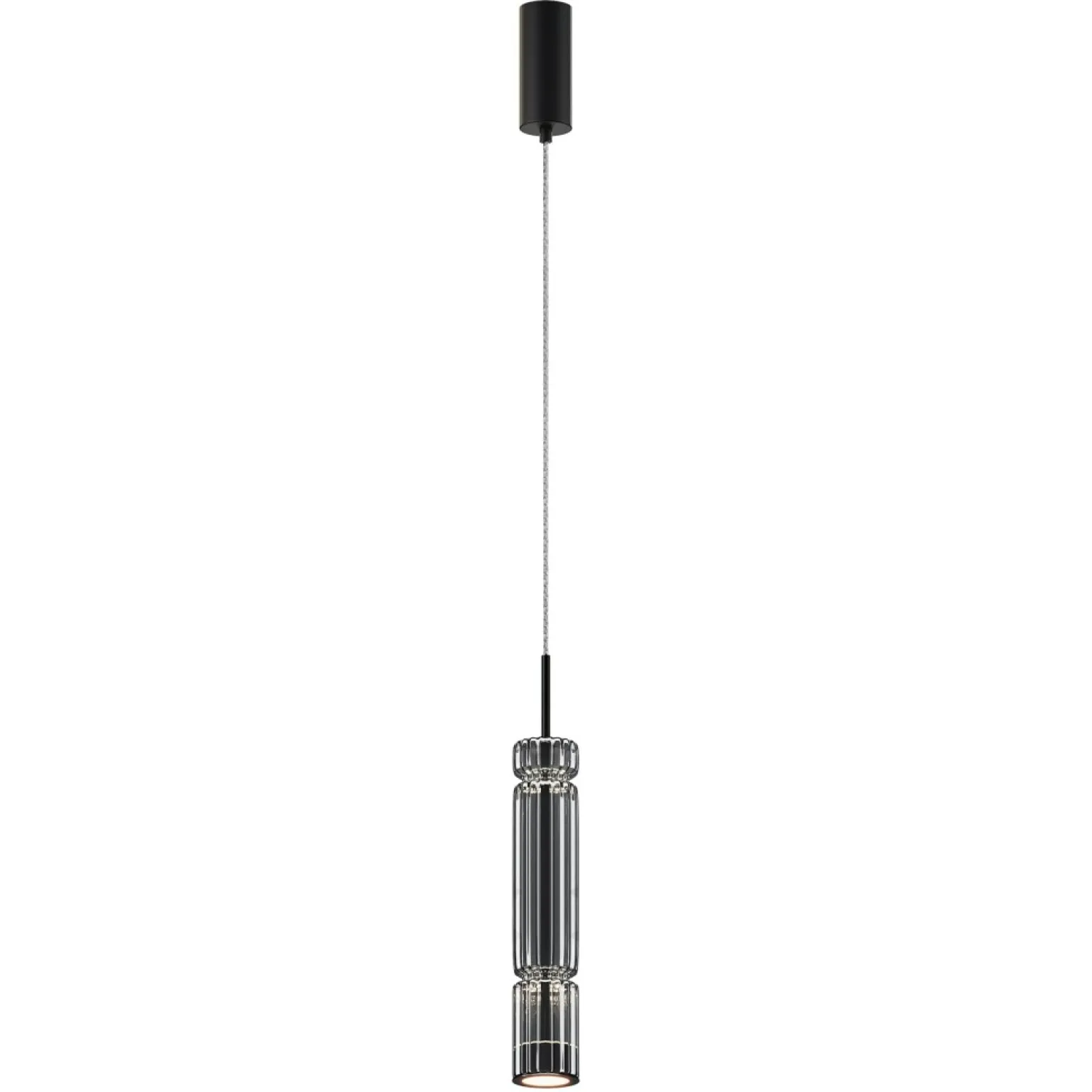 Flash Sale Lampa wisząca, długa tuba ledowa MOD272PL-L12B3K1 z serii ORDO Żyrandole Nowoczesne