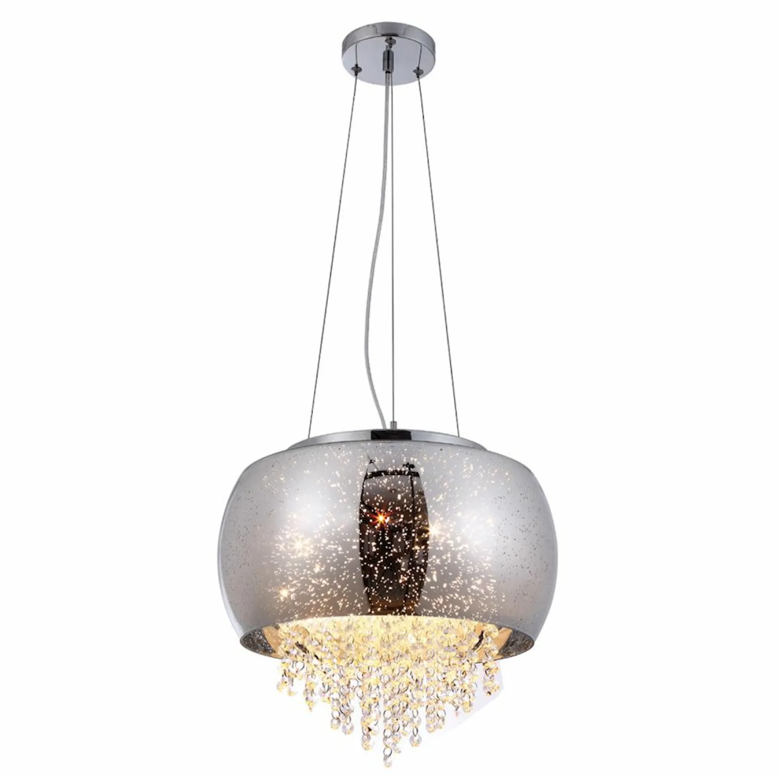 Hot Lampa wisząca glamour z kryształkami ML241 STARLIGHT | Kaja Żyrandole Nowoczesne