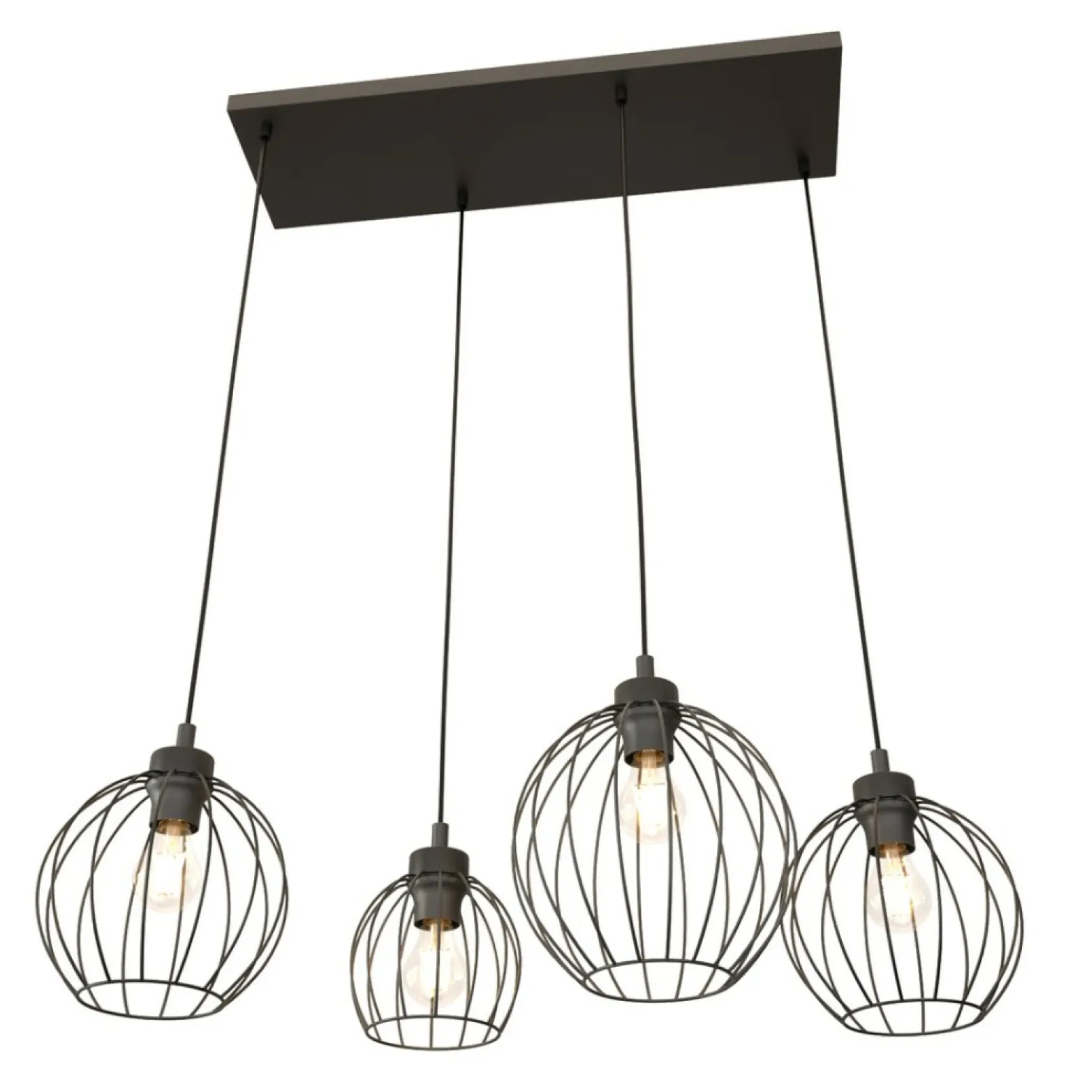 Best Sale Lampa wisząca idealna do nowoczesnej kuchni 1369/4 z serii NANDO Żyrandole Nowoczesne