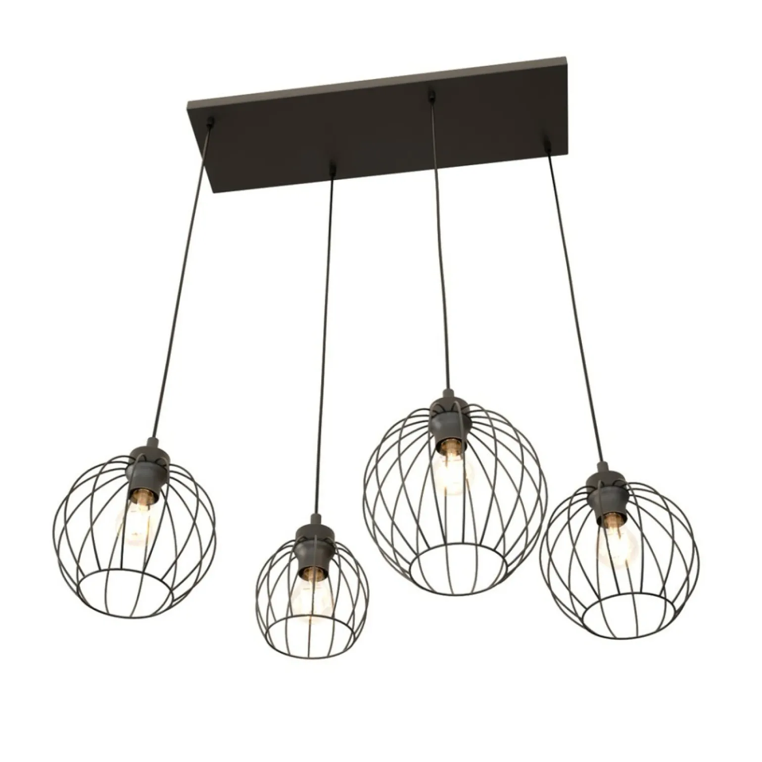 Best Sale Lampa wisząca idealna do nowoczesnej kuchni 1369/4 z serii NANDO Żyrandole Nowoczesne