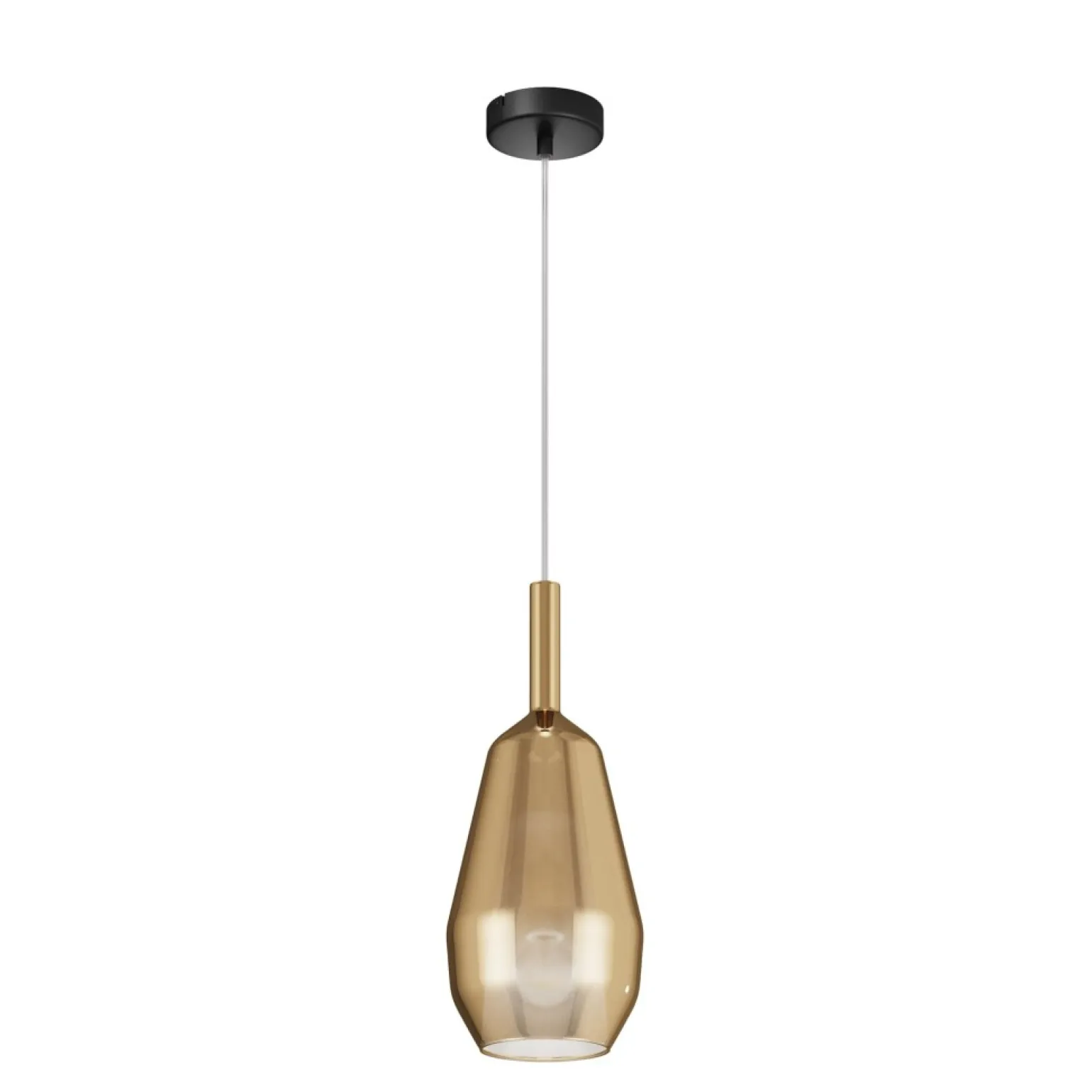 Outlet Lampa wisząca, klosz w kształcie gruszki MOD271PL-01B7 z serii DUALITY Żyrandole Nowoczesne