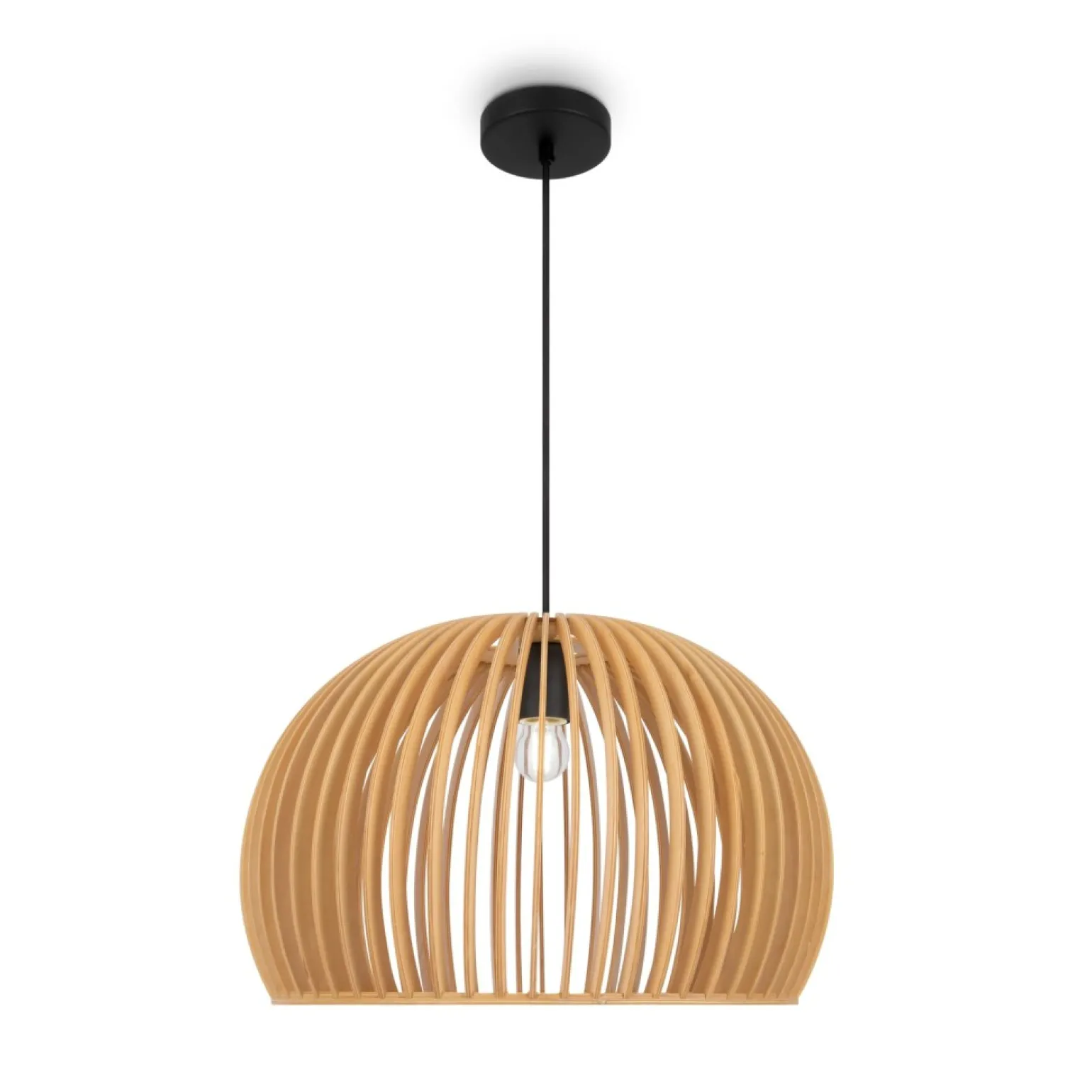 New Lampa wisząca, klosz w kształcie półkuli MOD195PL-01W1 z serii ROOTS Żyrandole Nowoczesne