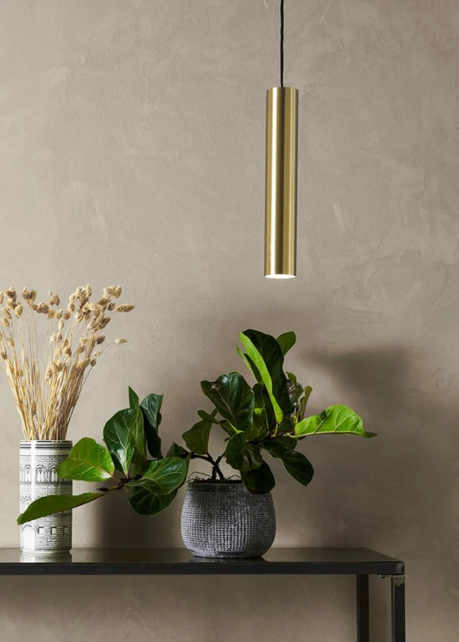Shop Lampa wisząca kolor szczotkowanego mosiądzu 107880 | Kaja Oświetlenie Żyrandole Nowoczesne